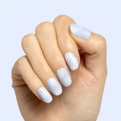 Olive & June Press-On Nails Bestsellers Pack Floral Doodle/Swan/Tutu 96ct 3-Pack - Image 4