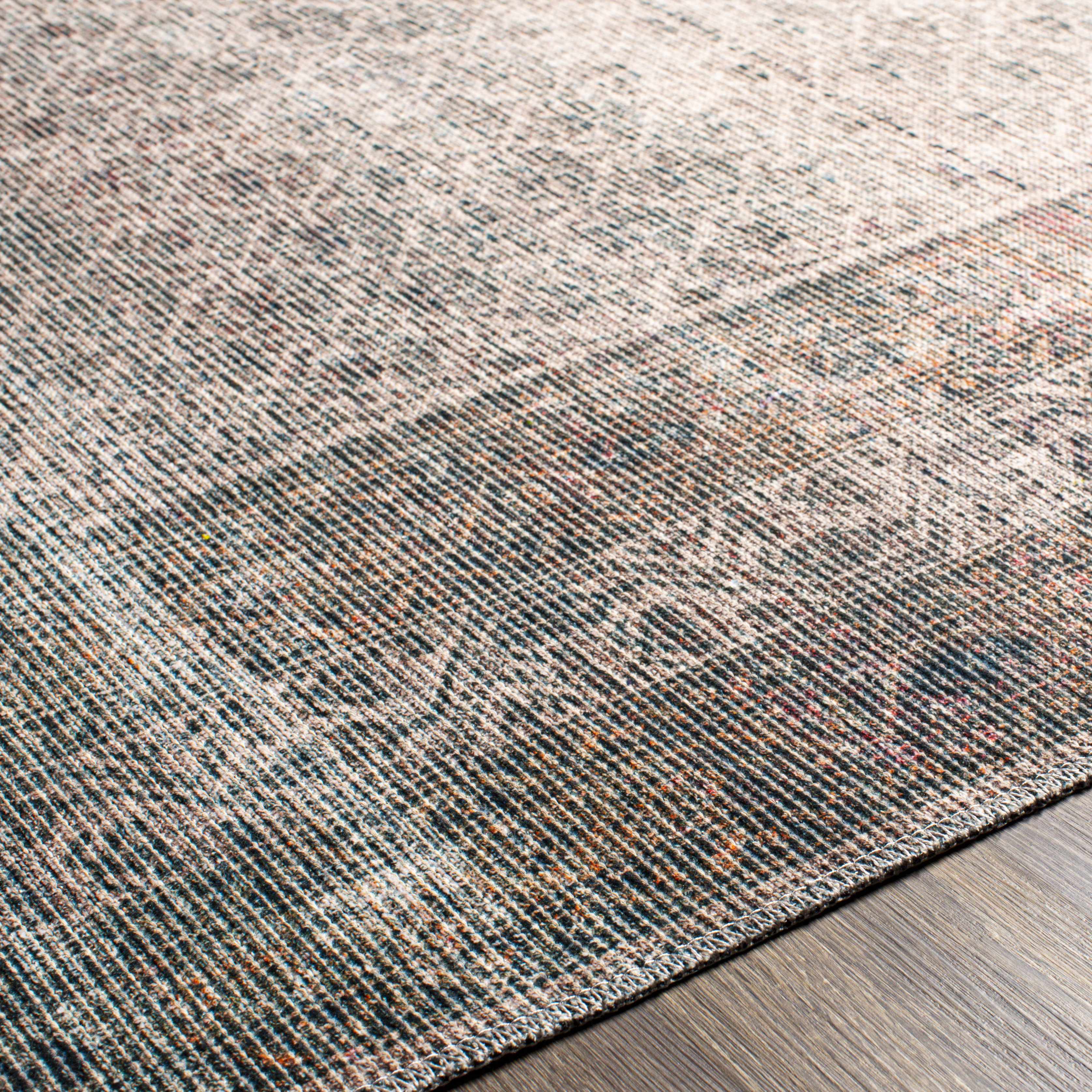 Olive Sariaya Distressed Washable Area Rug - Clearance - Image 9