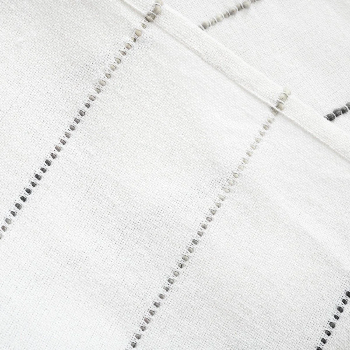 Ombre Stripe Yarn Dyed Recycled Cotton Blend Throw - Image 10