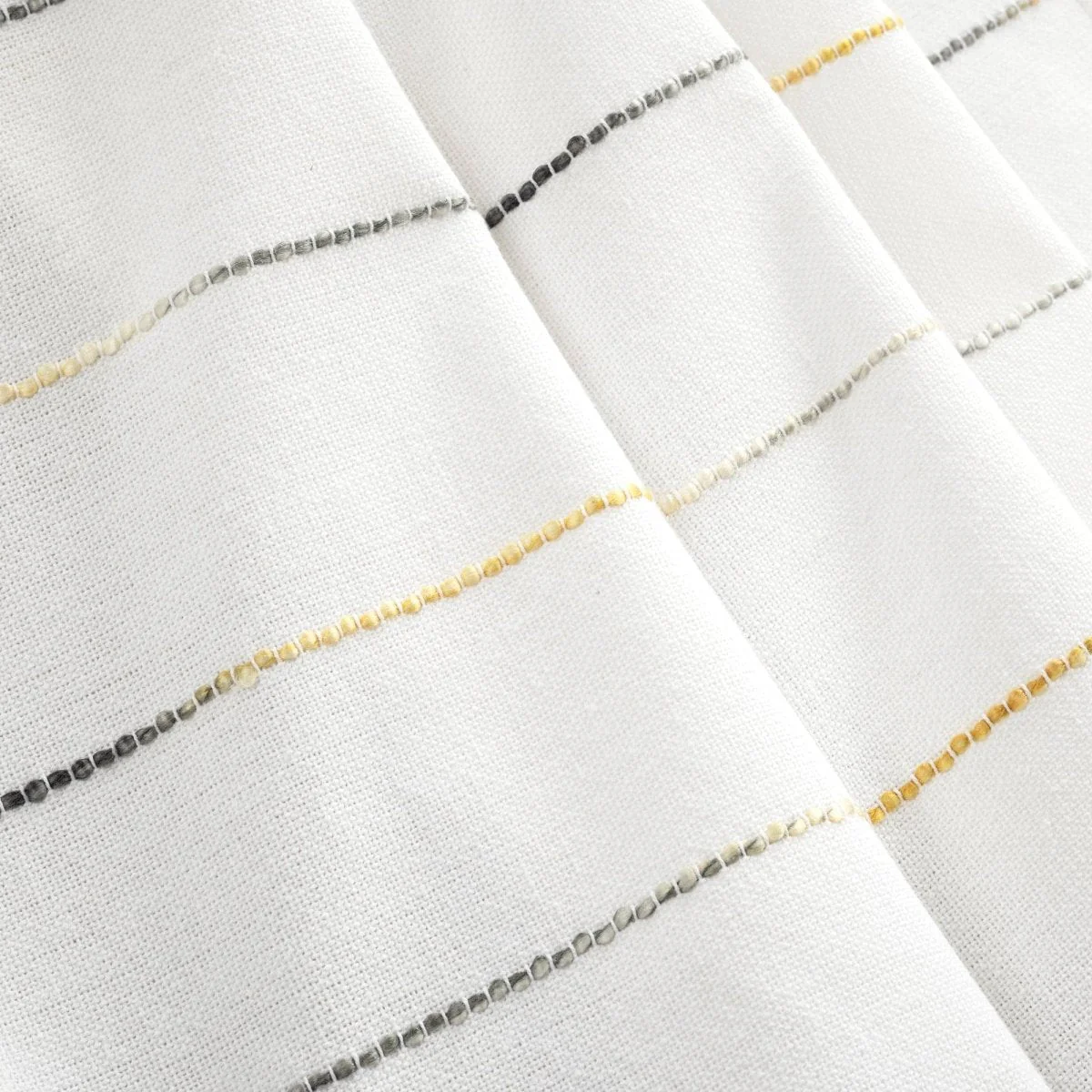 Ombre Stripe Yarn Dyed Recycled Cotton Blend Throw - Image 6