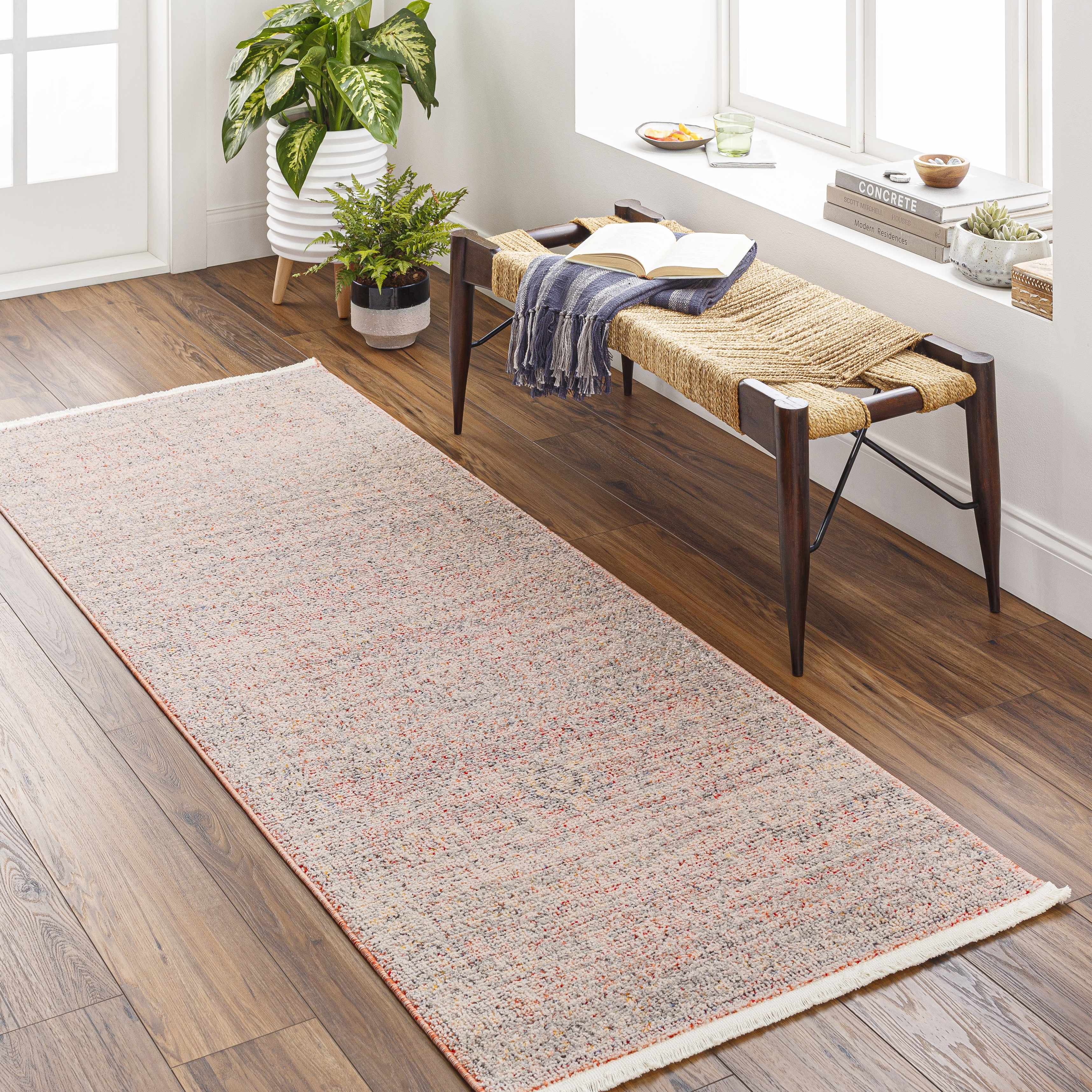 Omri Peach Area Rug - Clearance - Image 10