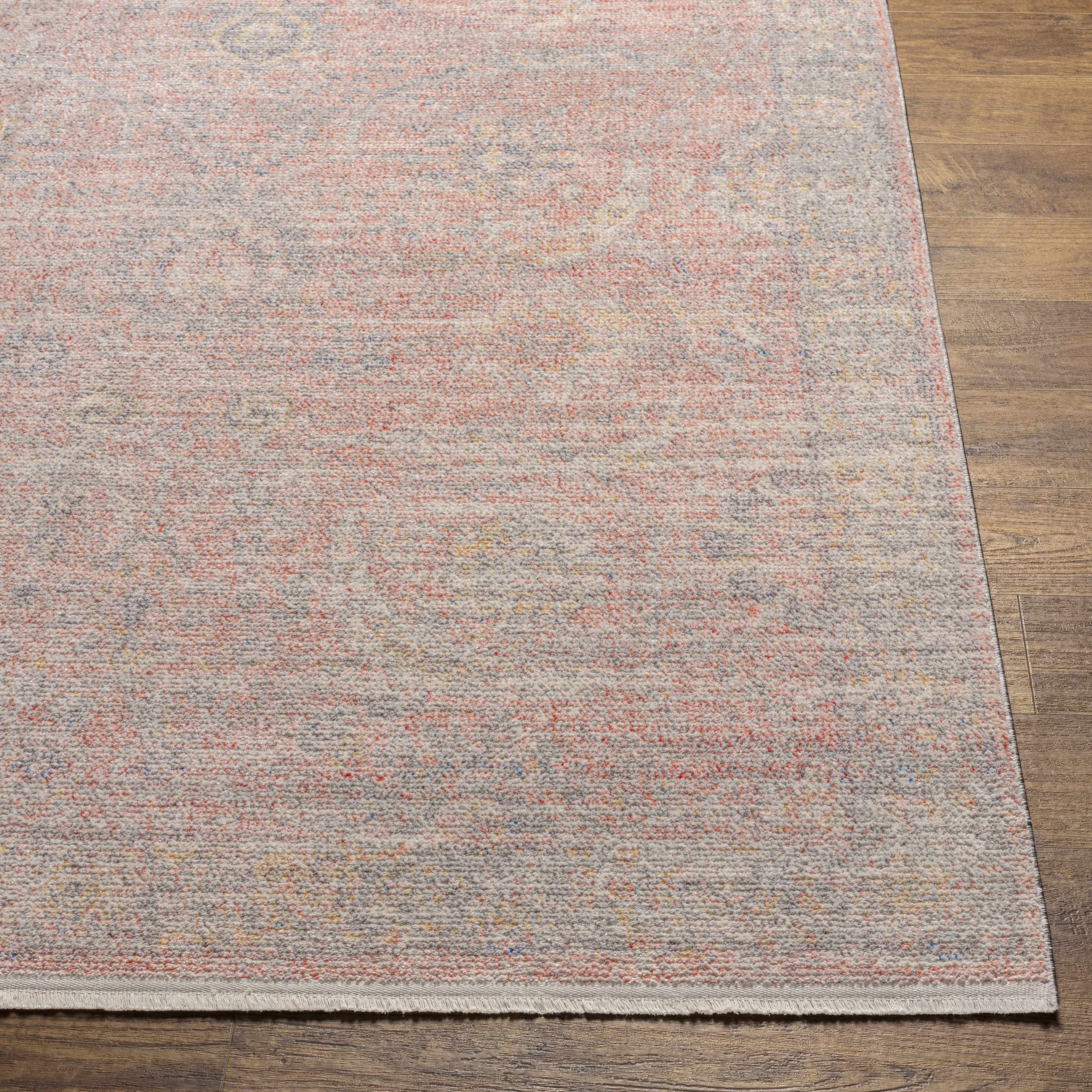Omri Peach Area Rug - Clearance - Image 4