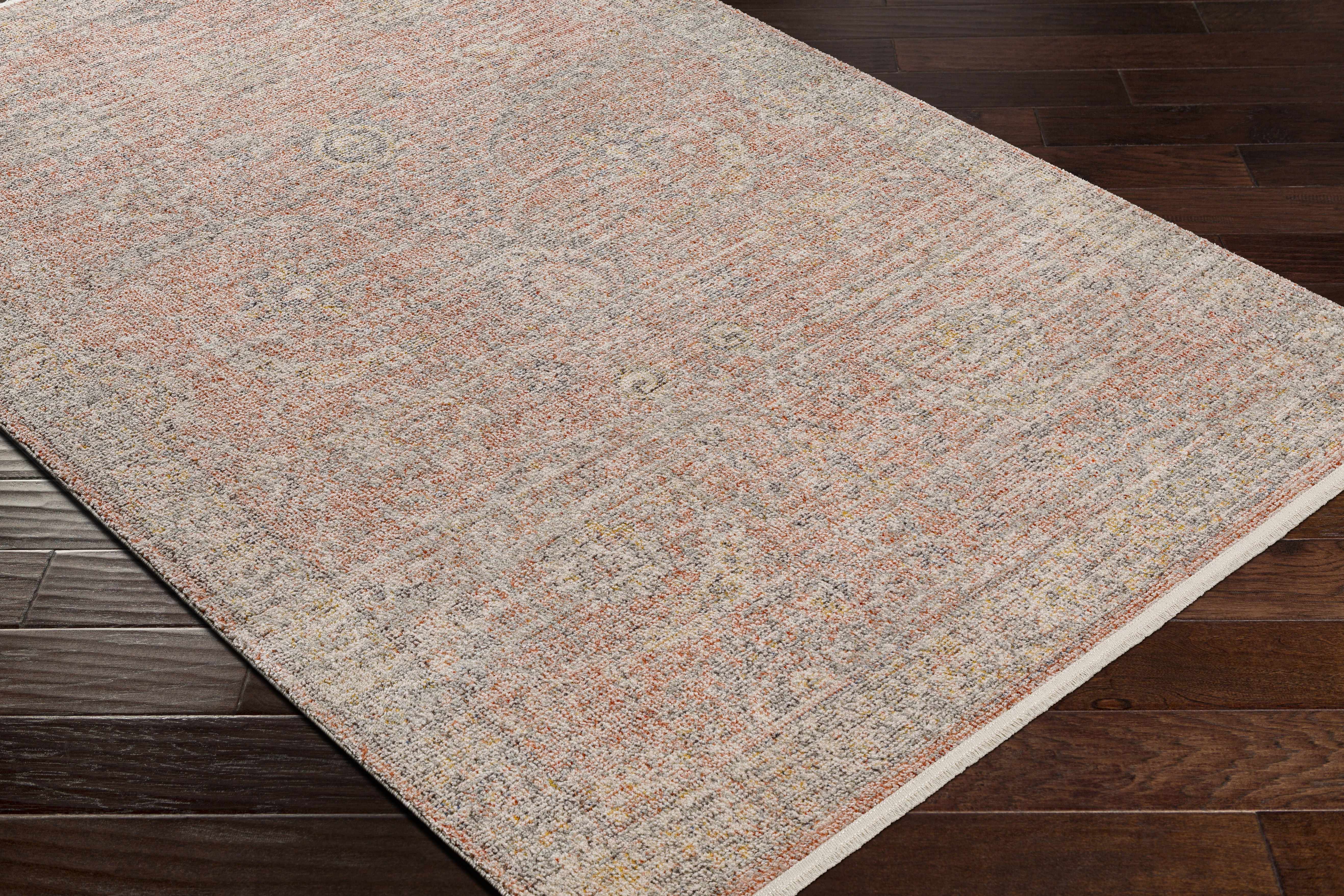 Omri Peach Area Rug - Clearance - Image 8