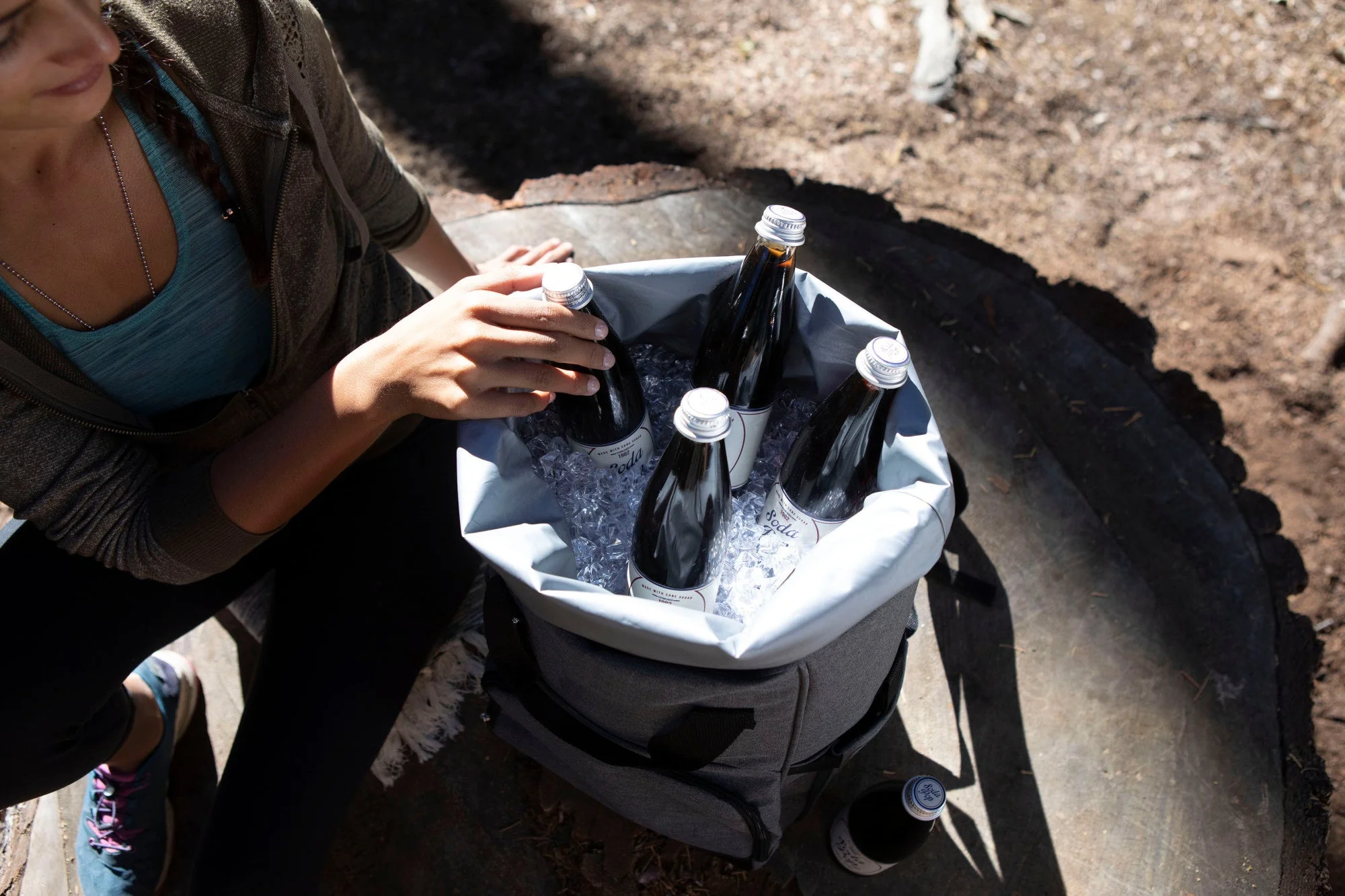 On The Go Roll-Top Backpack Cooler - Image 22