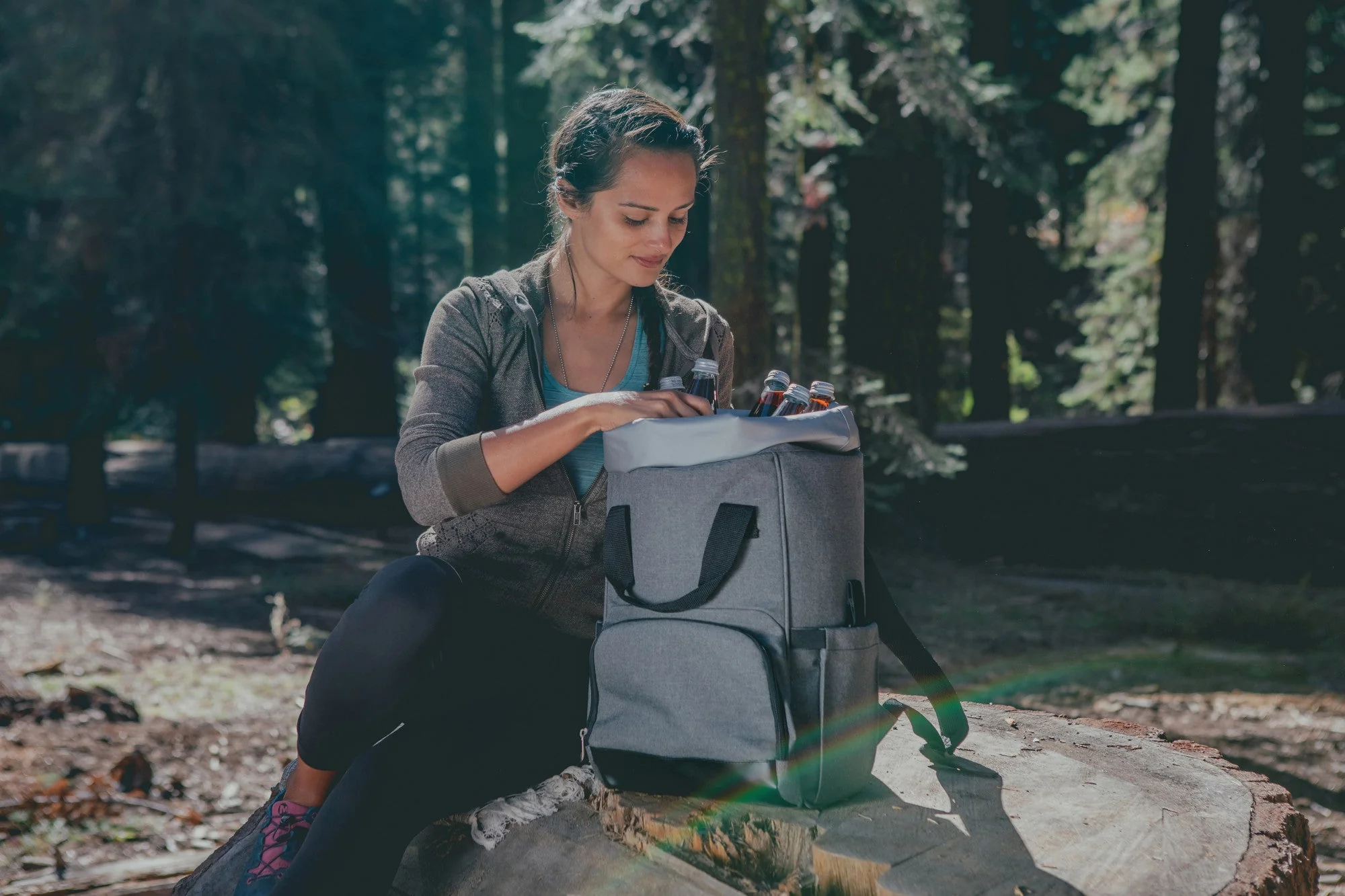 On The Go Roll-Top Backpack Cooler - Image 25