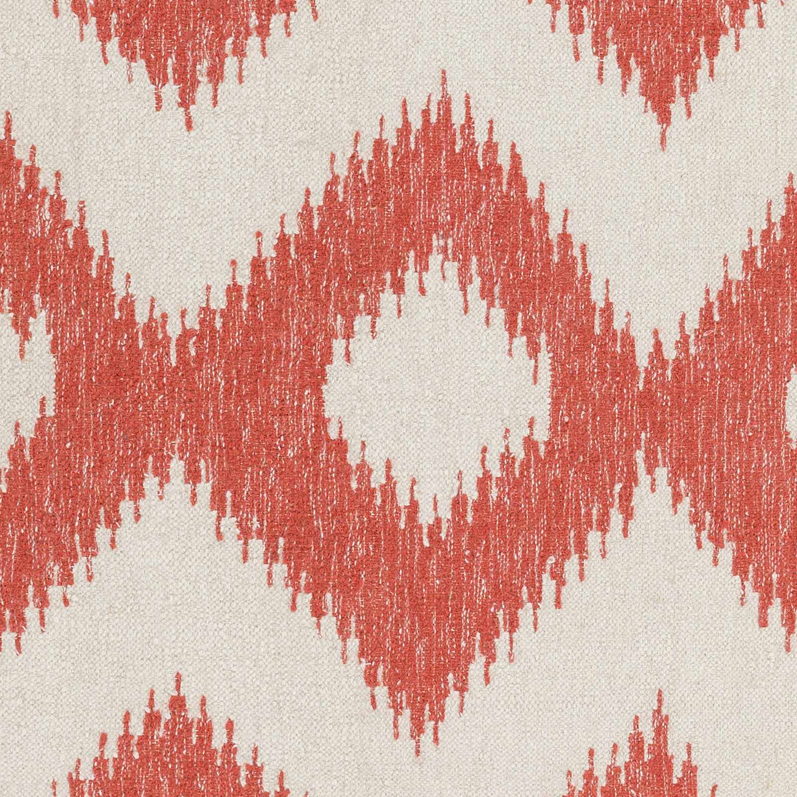 Oradell Red Ikat Wool Rug - Clearance - Image 4