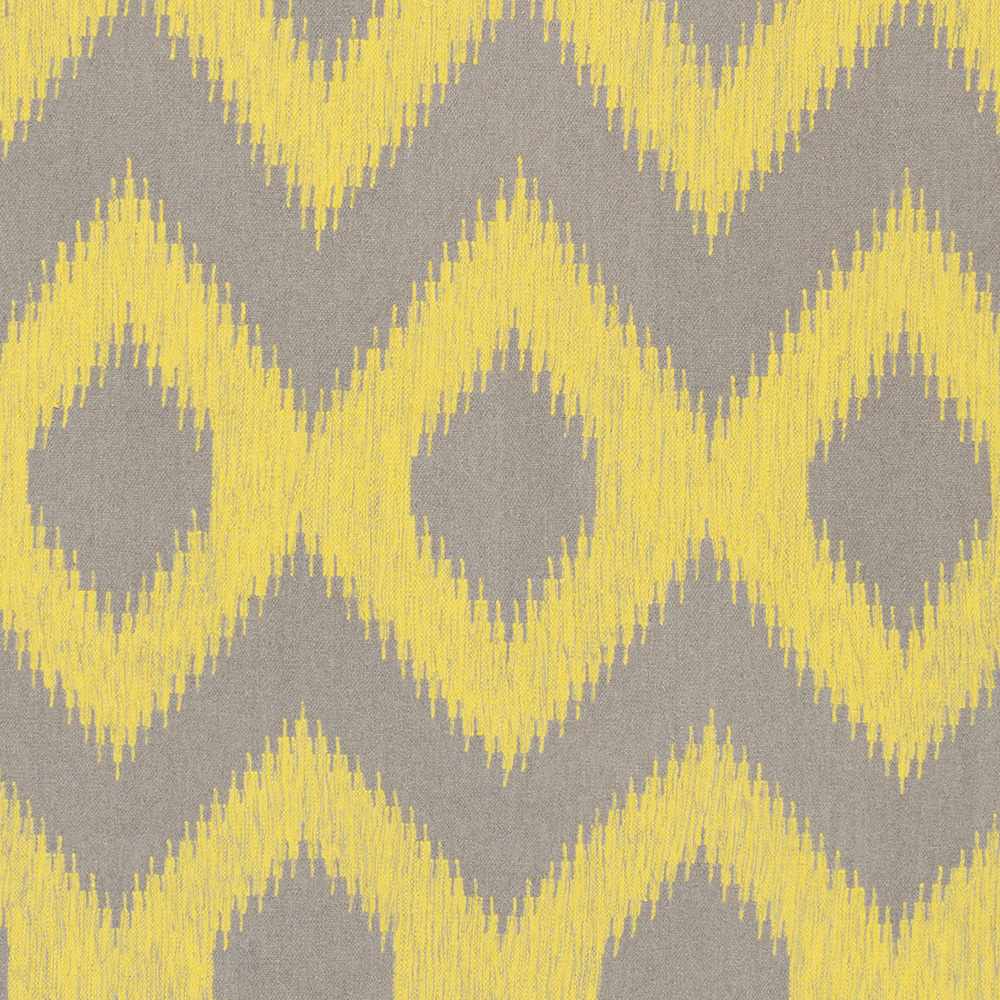 Oradell Yellow Ikat Wool Rug - Clearance - Image 4
