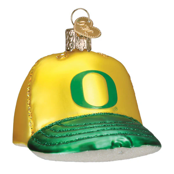 Oregon Baseball Cap Ornament - Image 3