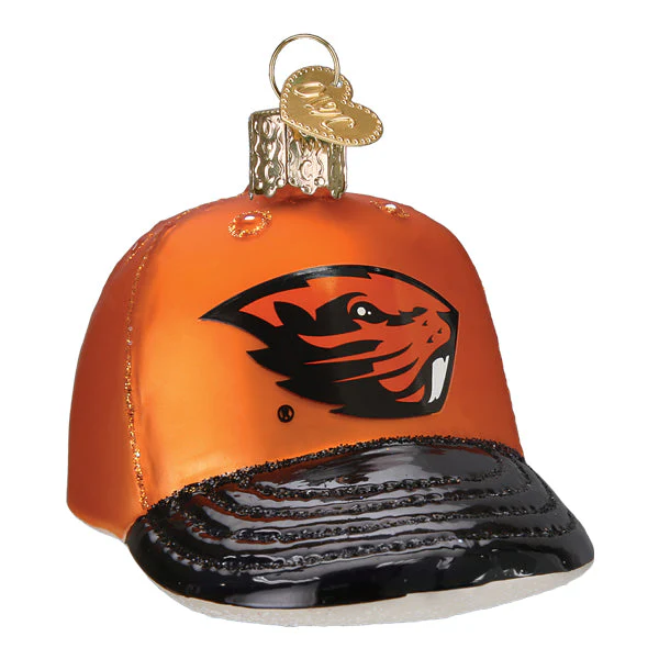 Oregon State Baseball Cap Ornament - Image 3