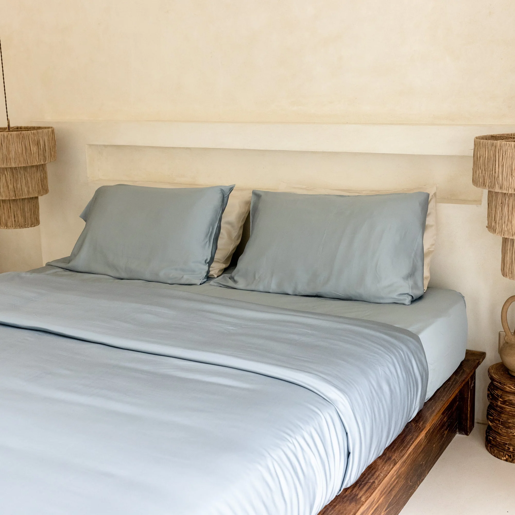 Organic Bamboo Sateen Bed Sheet Set - Image 17