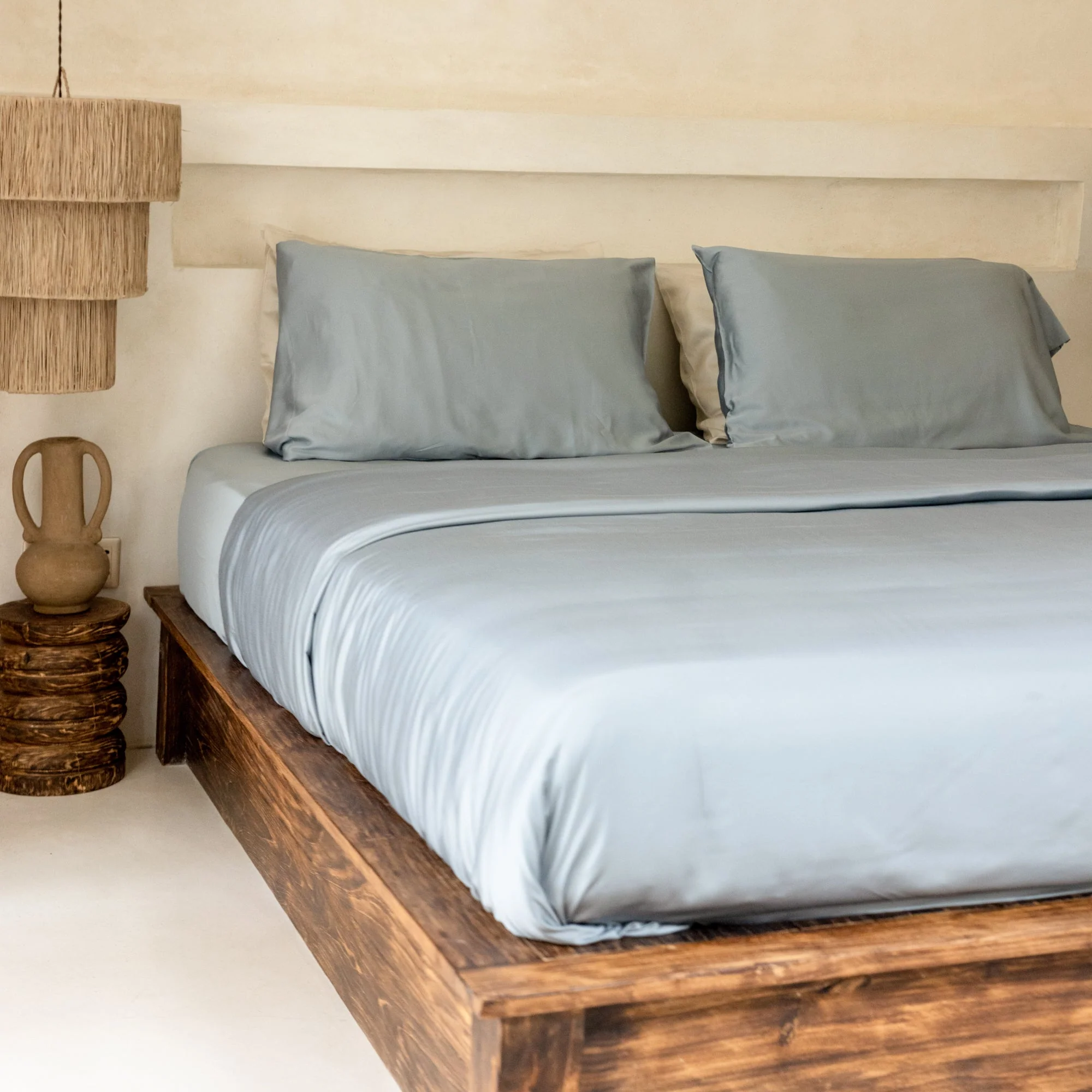 Organic Bamboo Sateen Bed Sheet Set - Image 18