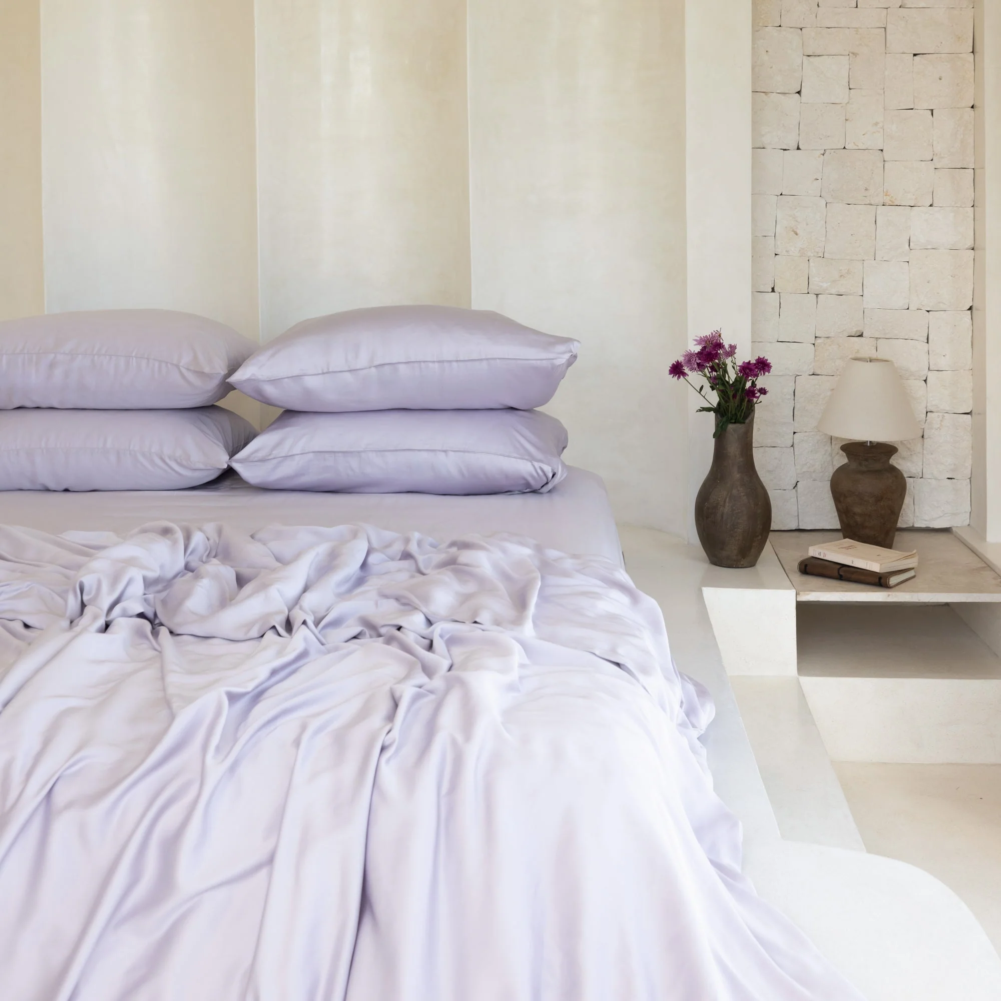 Organic Bamboo Sateen Bed Sheet Set - Image 32