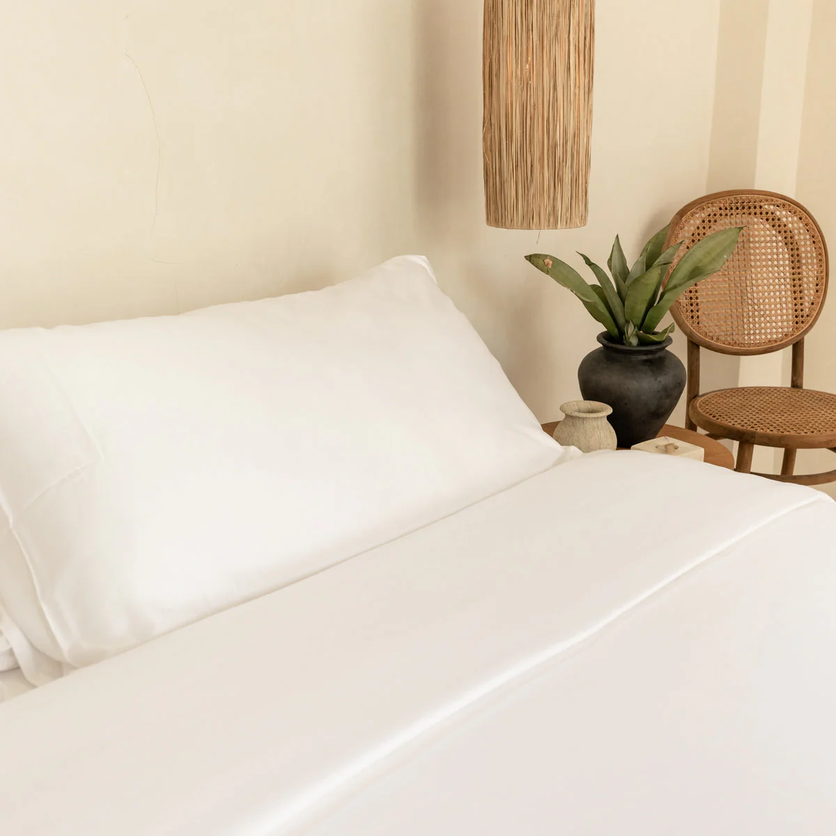 Organic Bamboo Sateen Bed Sheet Set - Image 4