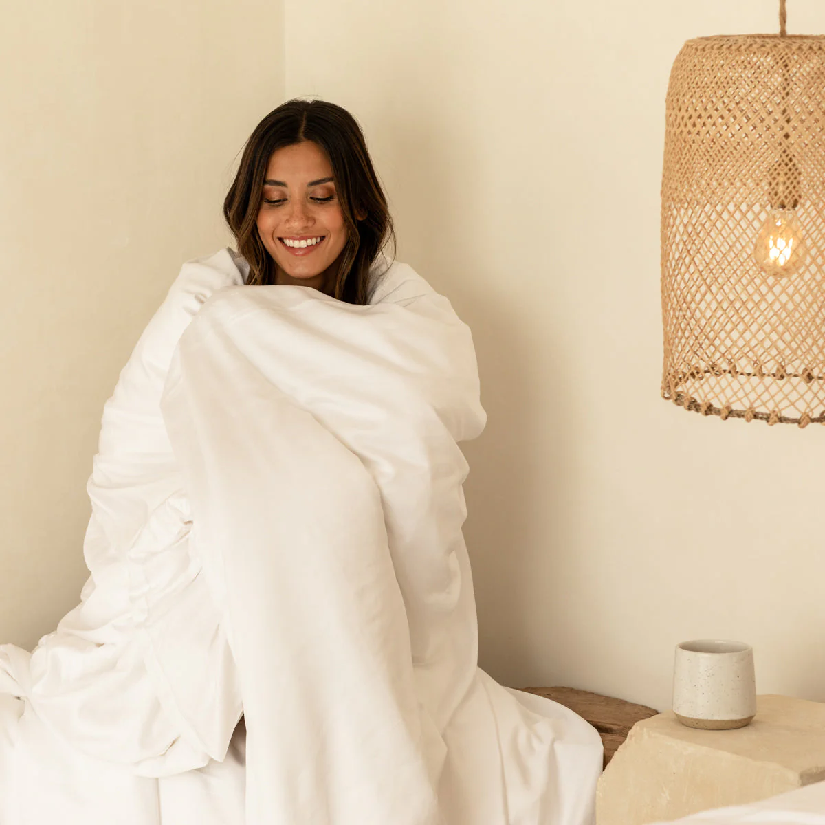 Organic Bamboo Sateen Duvet Cover Set - Image 2