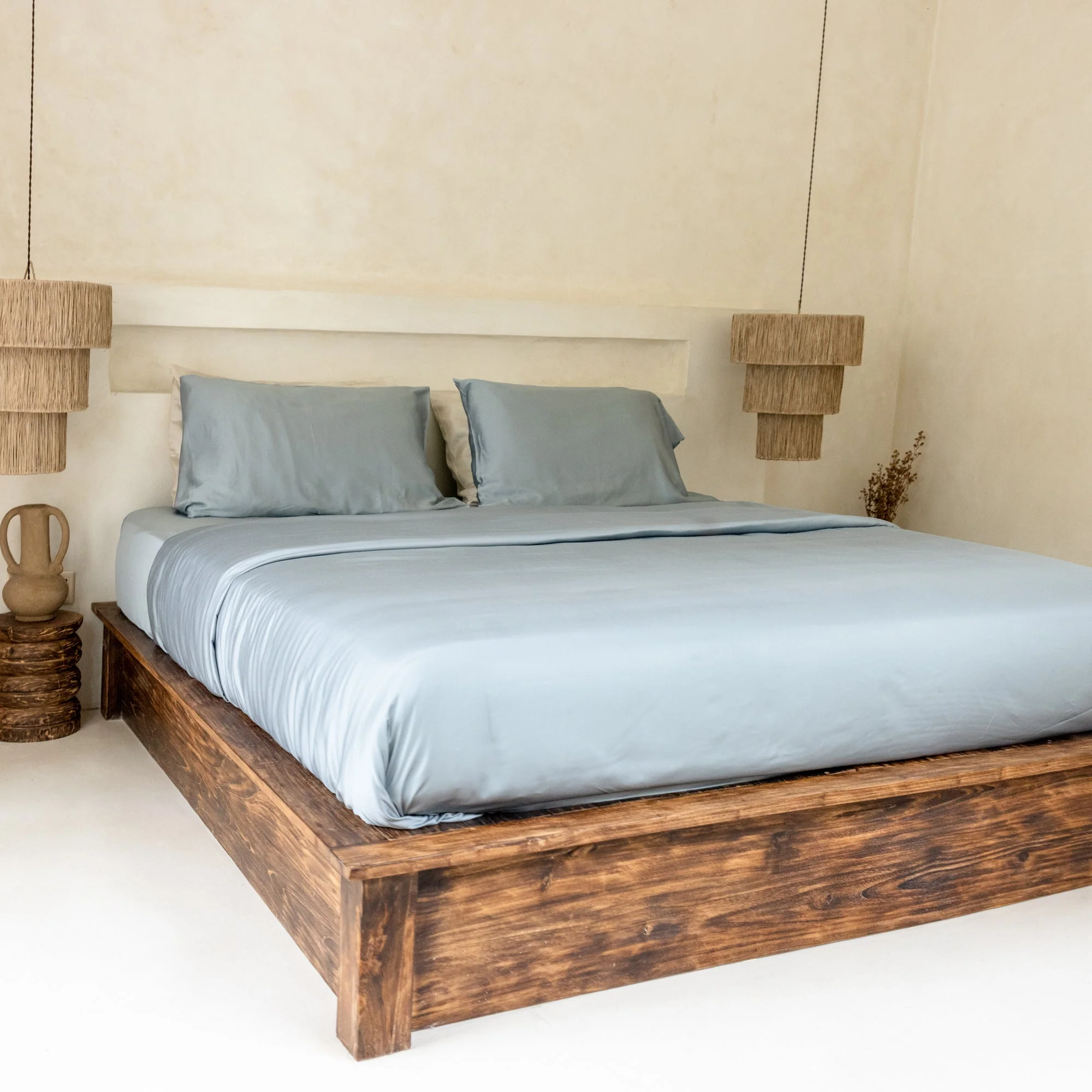 Organic Bamboo Sateen Duvet Cover Set - Image 24