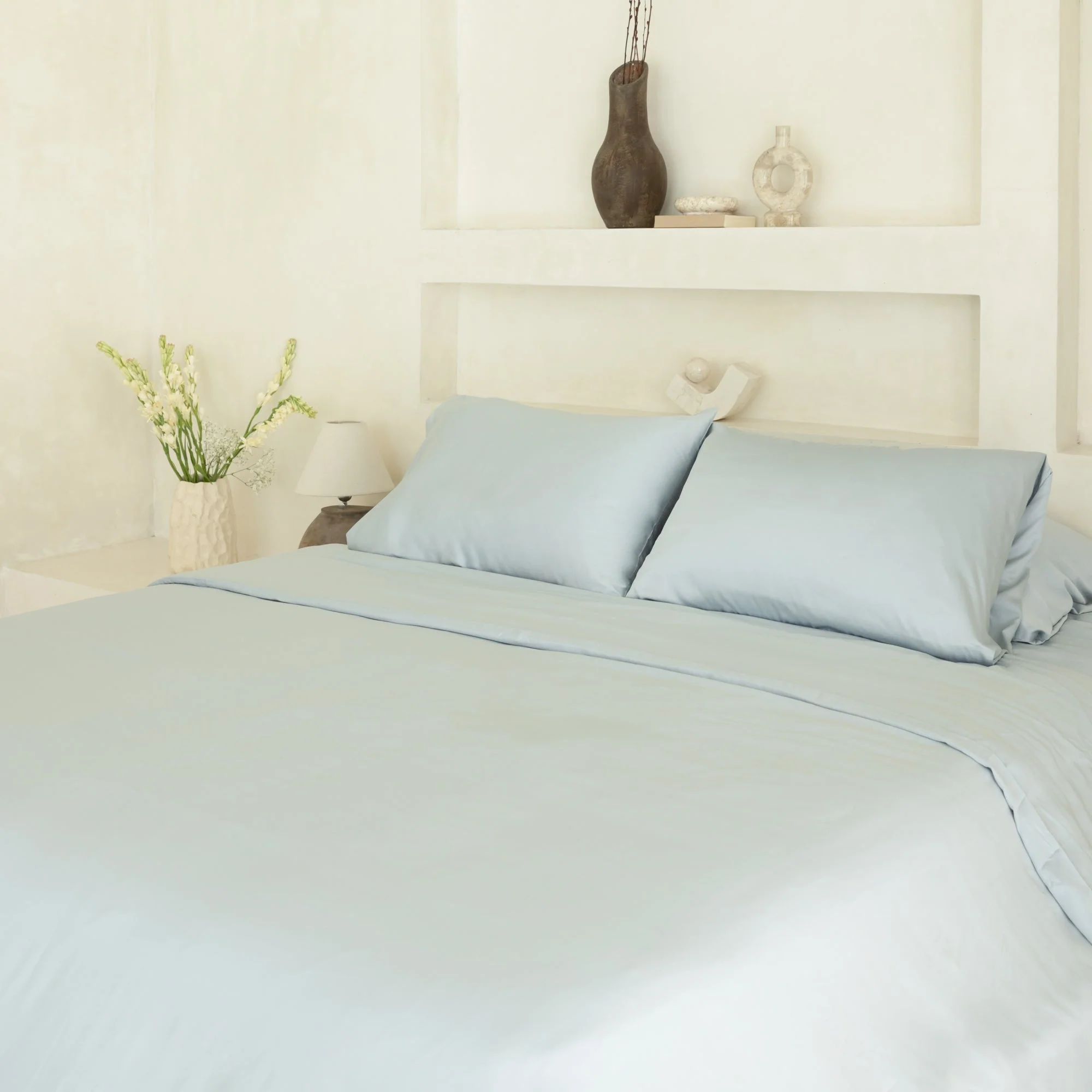 Organic Bamboo Sateen Duvet Cover Set - Image 44
