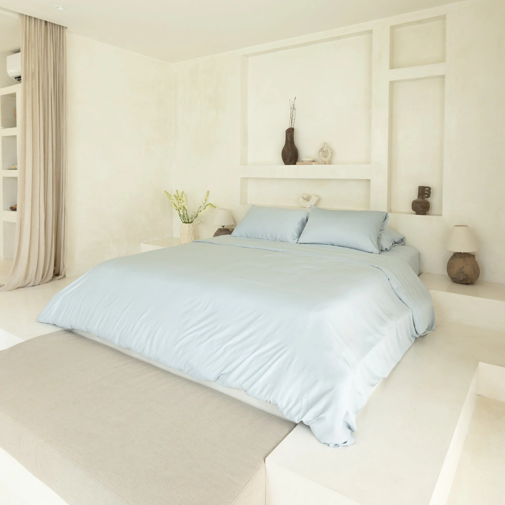 Organic Bamboo Sateen Duvet Cover Set - Image 46