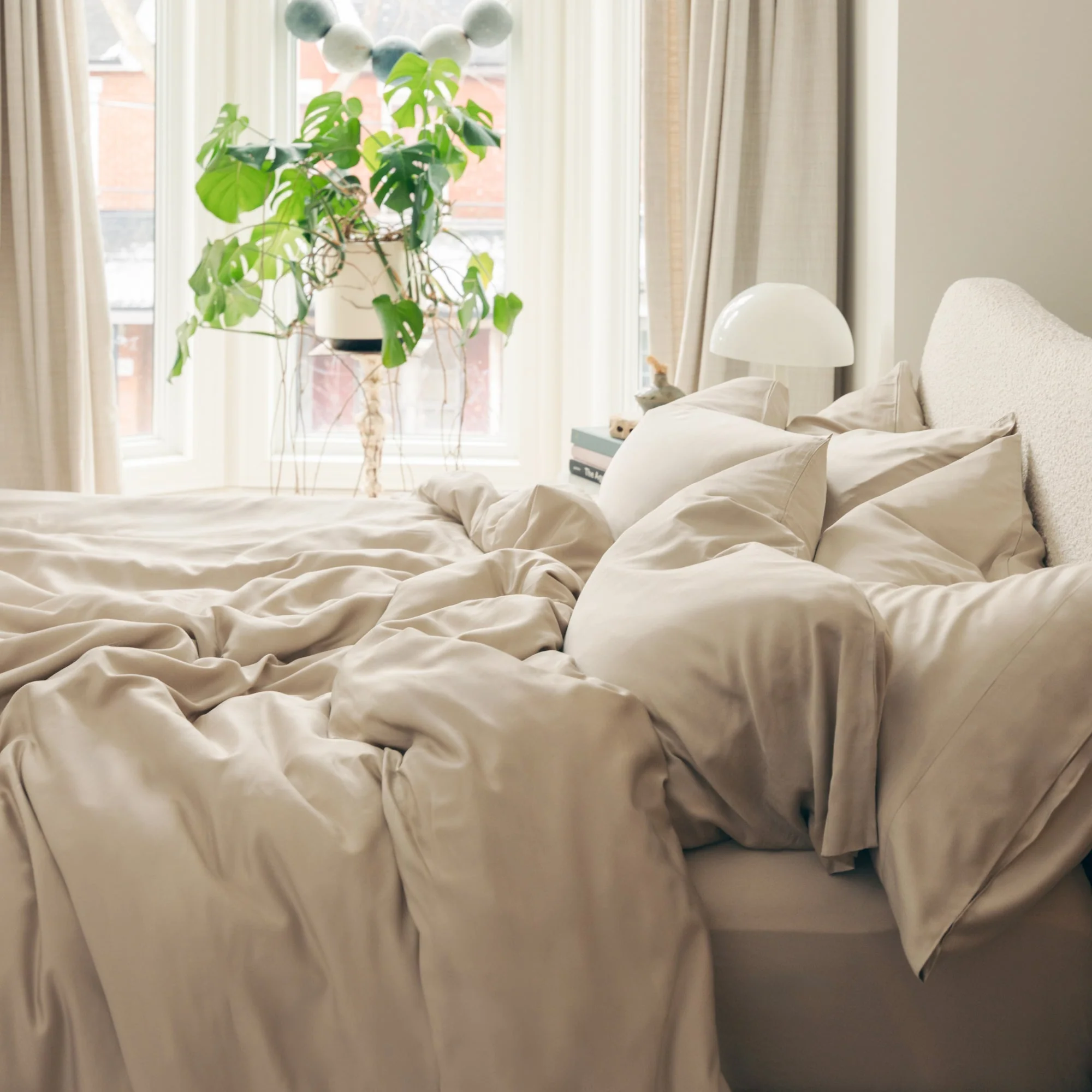 Organic Bamboo Sateen Duvet Cover Set - Image 49