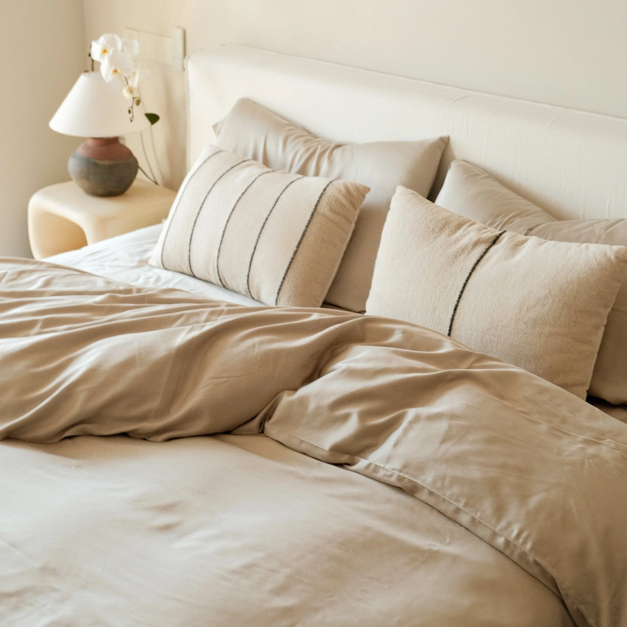 Organic Bamboo Sateen Duvet Cover Set - Image 51