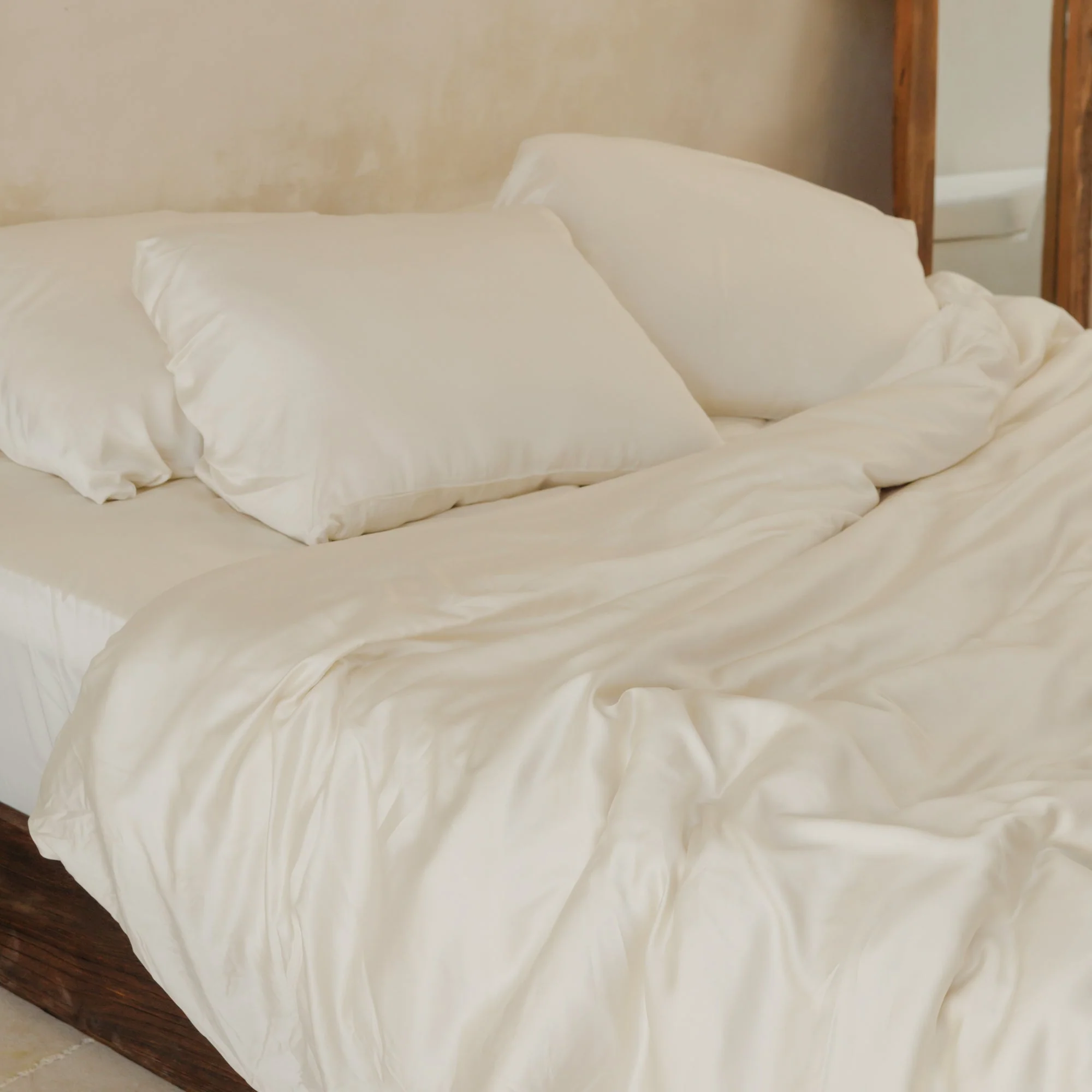 Organic Bamboo Sateen Duvet Cover Set - Image 56