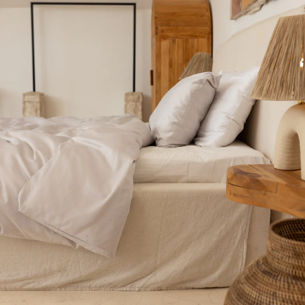 Organic Bamboo Sateen Duvet Cover Set - Image 9