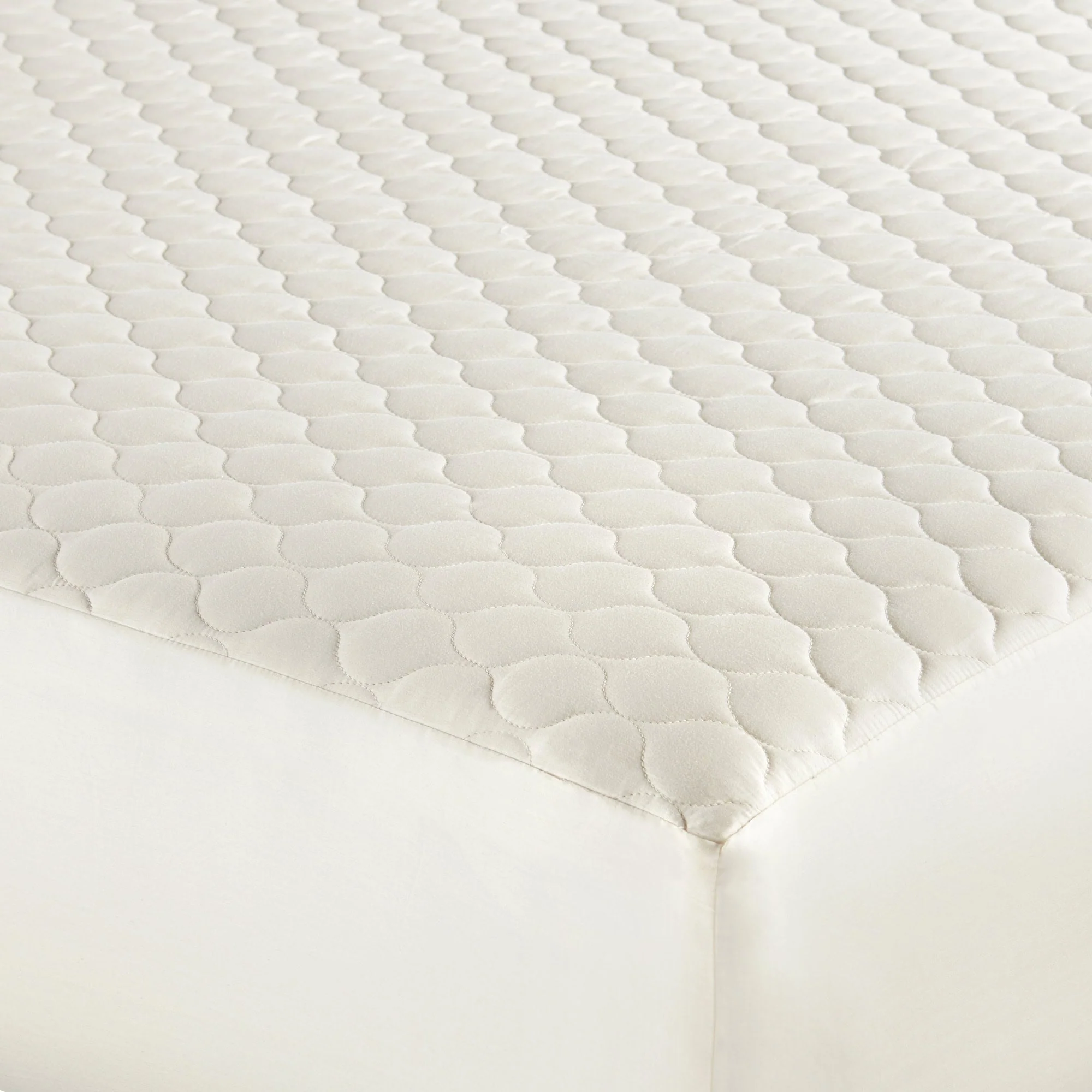 Organic Cotton Quilted Mattress Pad Protector - Image 4