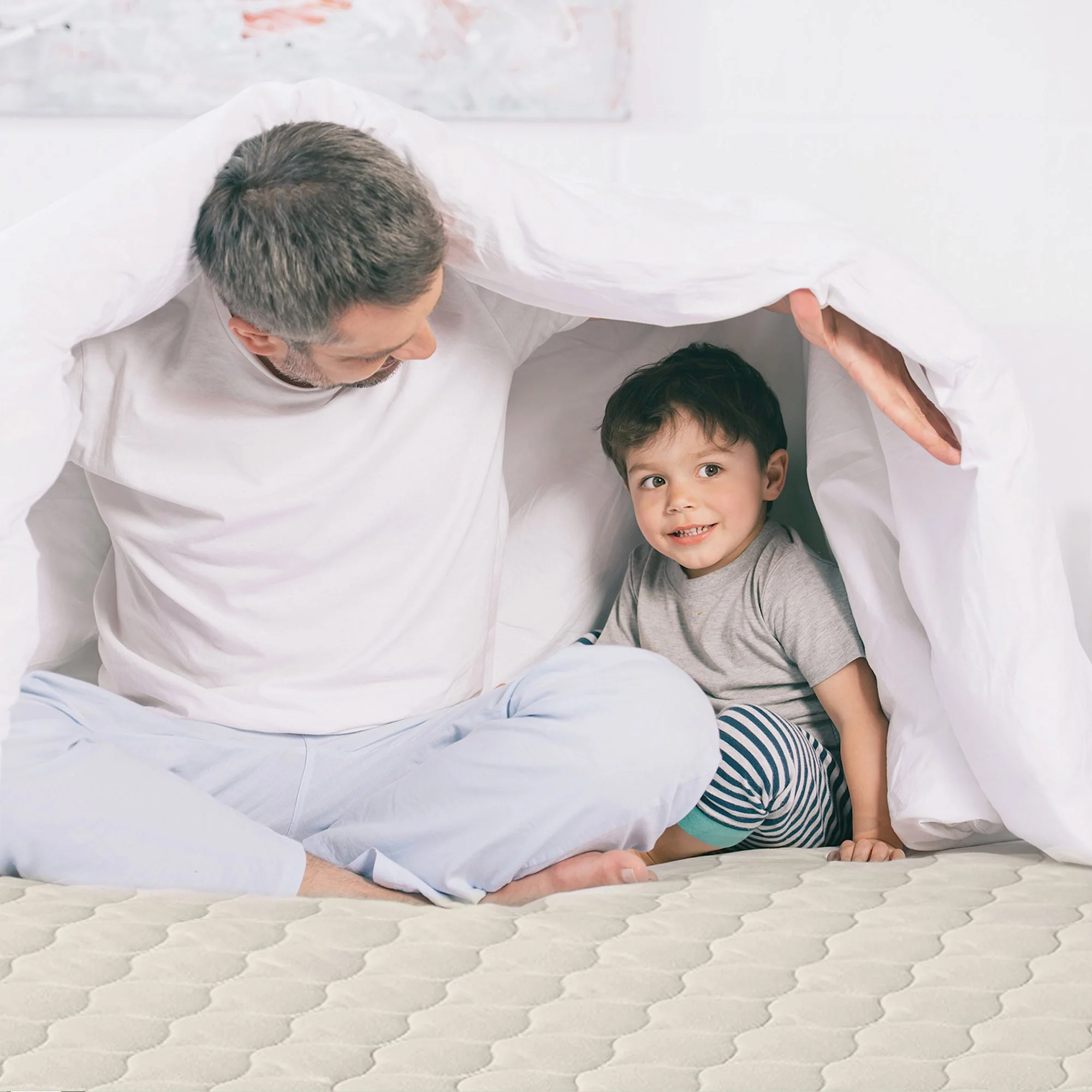 Organic Cotton Quilted Mattress Pad Protector - Image 5