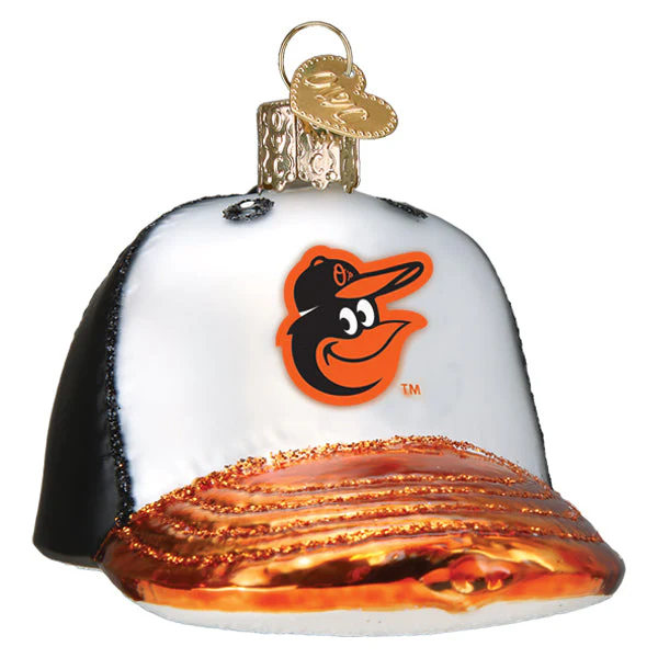 Orioles Baseball Cap Ornament - Image 3