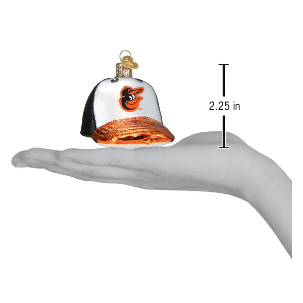 Orioles Baseball Cap Ornament - Image 4