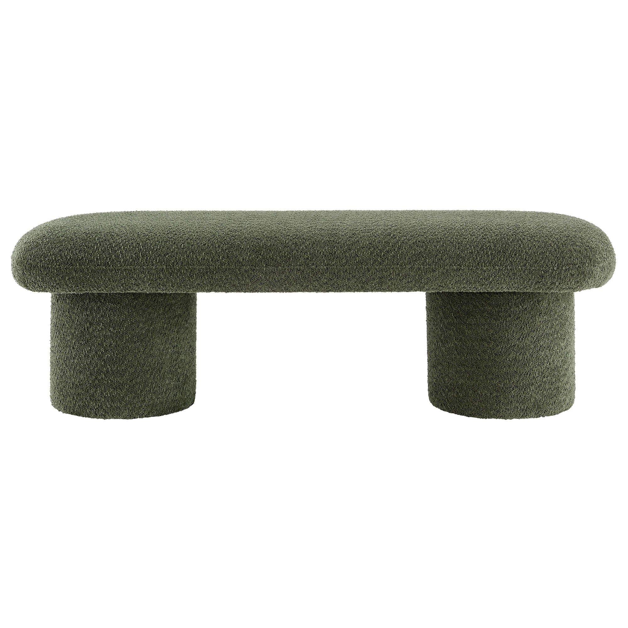 Orla Chenille Upholstered Bench by Modway - Image 5