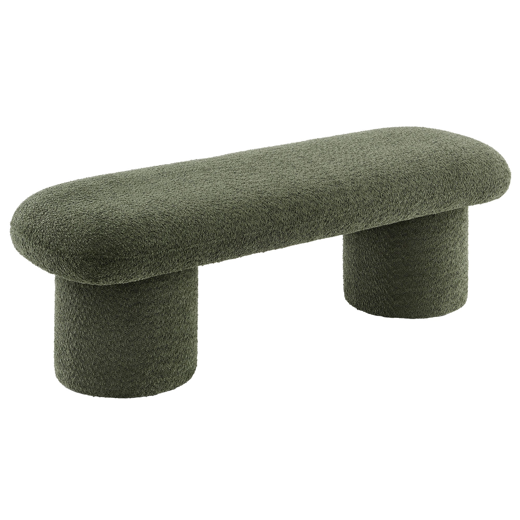 Orla Chenille Upholstered Bench by Modway - Image 6