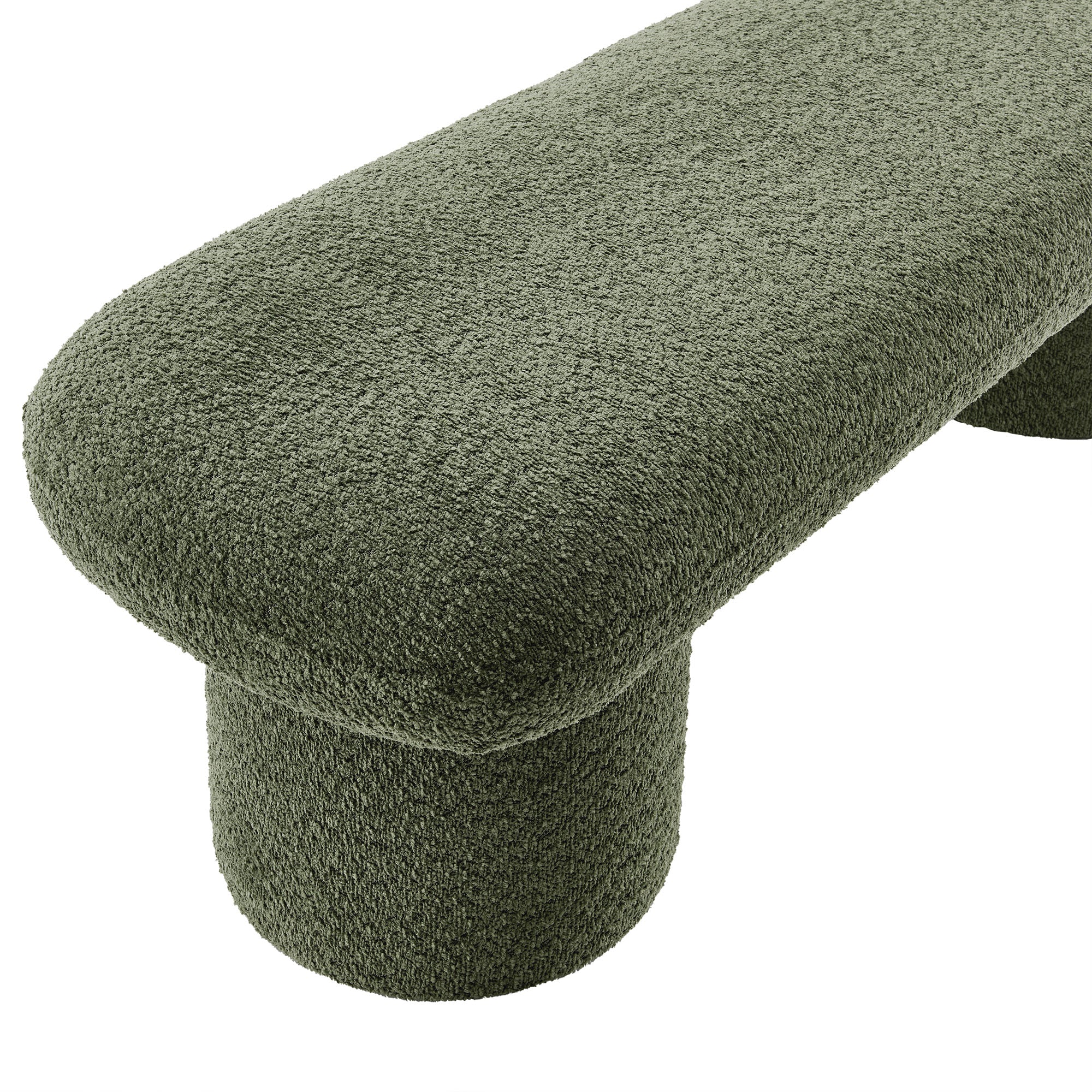 Orla Chenille Upholstered Bench by Modway - Image 7