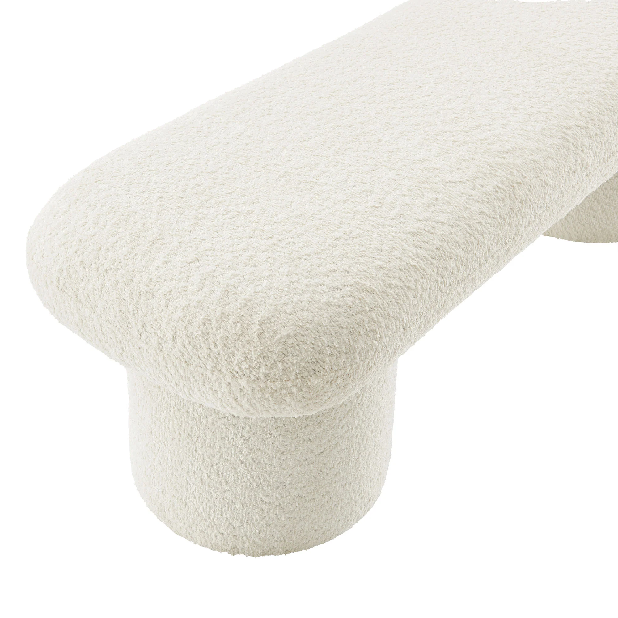 Orla Chenille Upholstered Bench by Modway - Image 8
