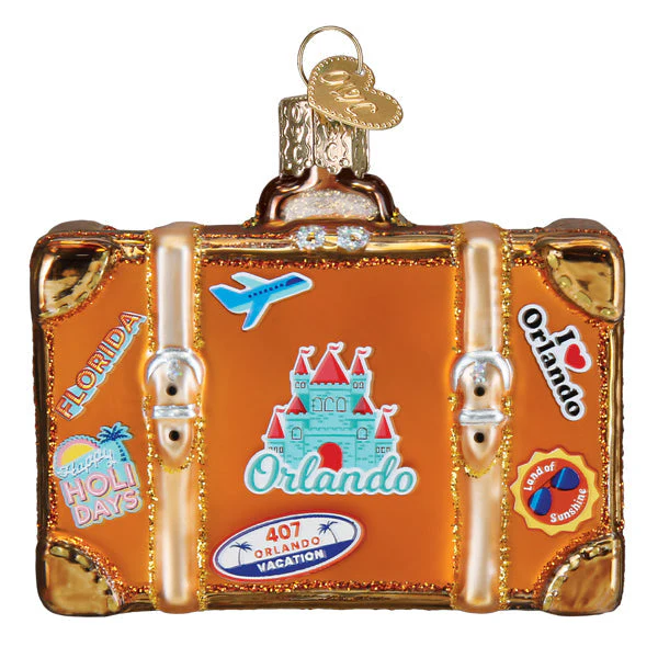 Orlando Suitcase Ornament - Image 3