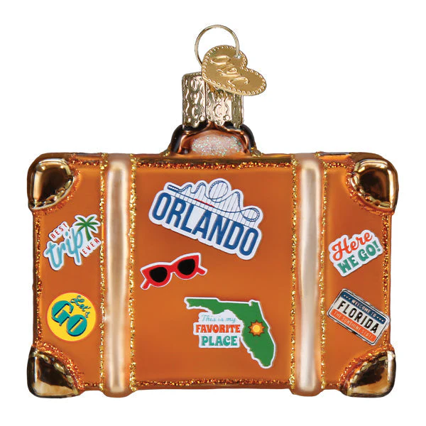 Orlando Suitcase Ornament - Image 4