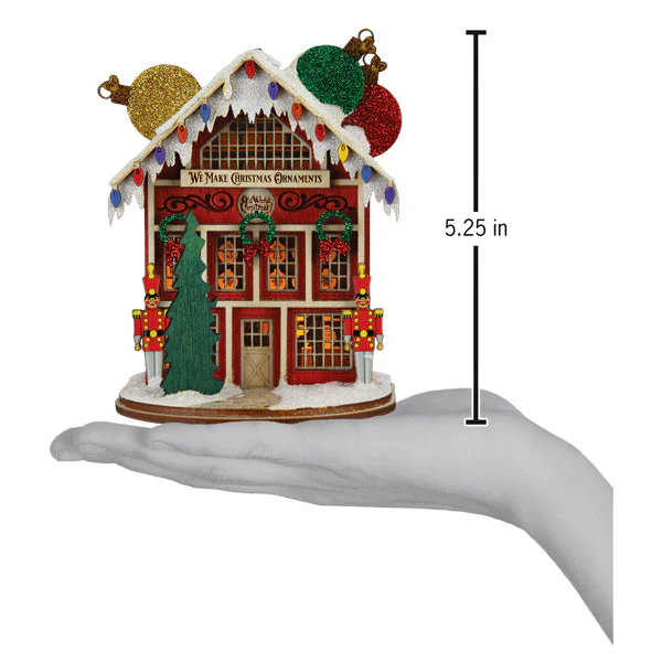 Ornament Maker's Shop Christmas Ornament by Old World Christmas - Image 3