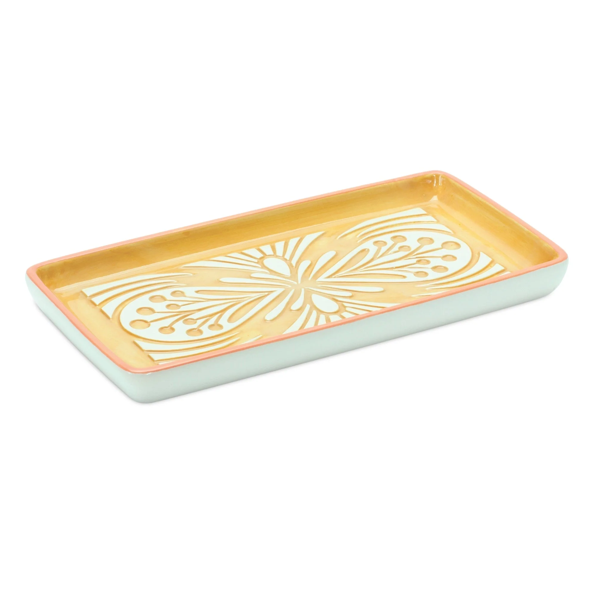 Ornamental Ceramic Tray (Set of 6) - Image 3