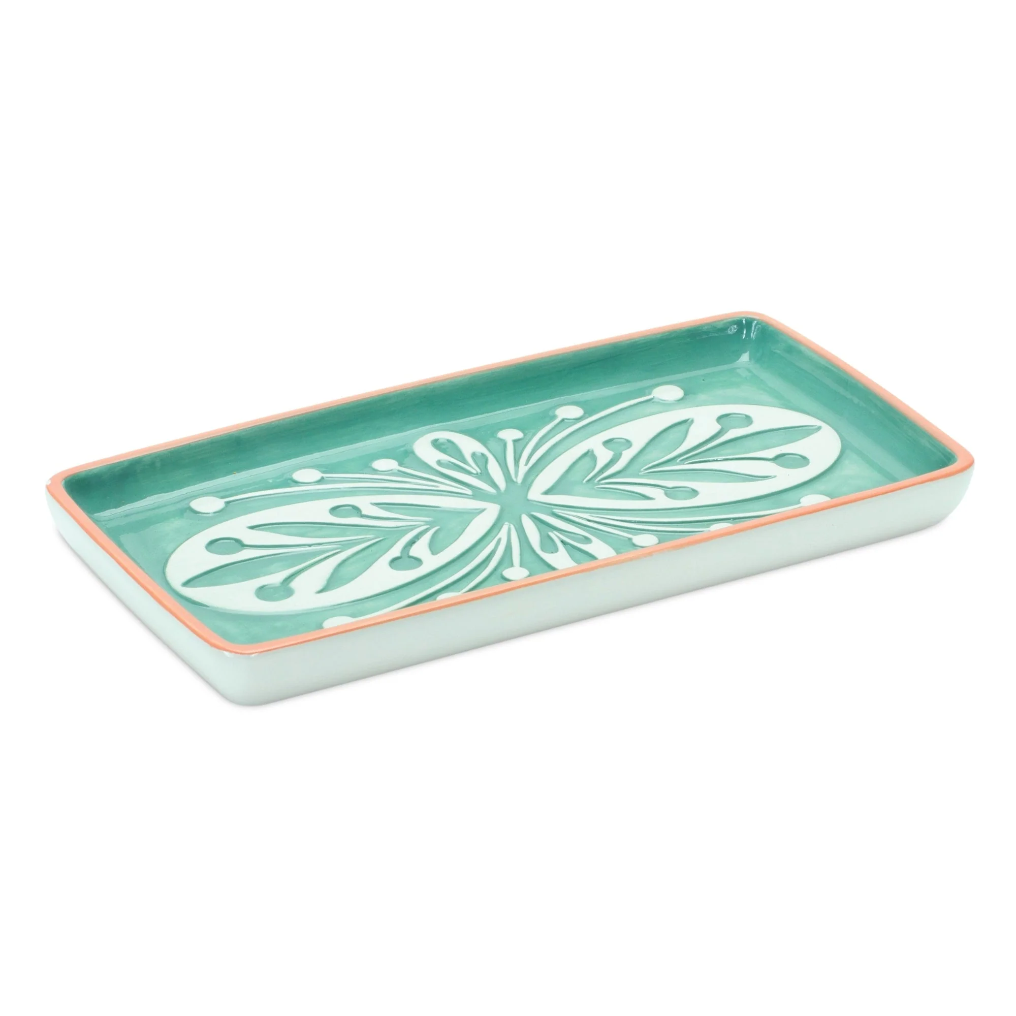 Ornamental Ceramic Tray (Set of 6) - Image 4