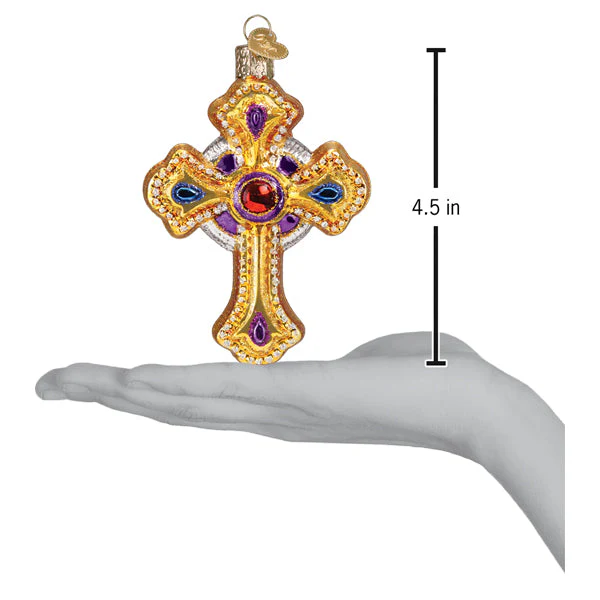 Ornate Cross Ornament - Image 6