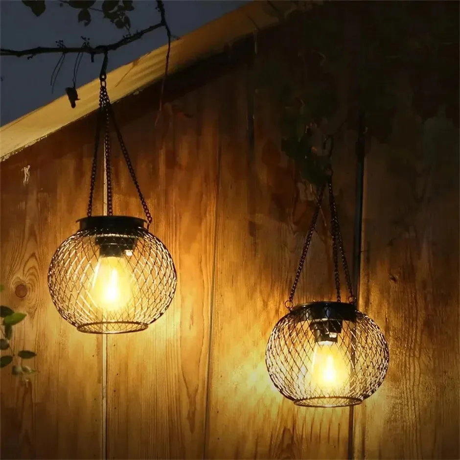 Ortiny Solar Lantern Outdoor – Waterproof Hanging Decorative Lights for Garden - Image 7