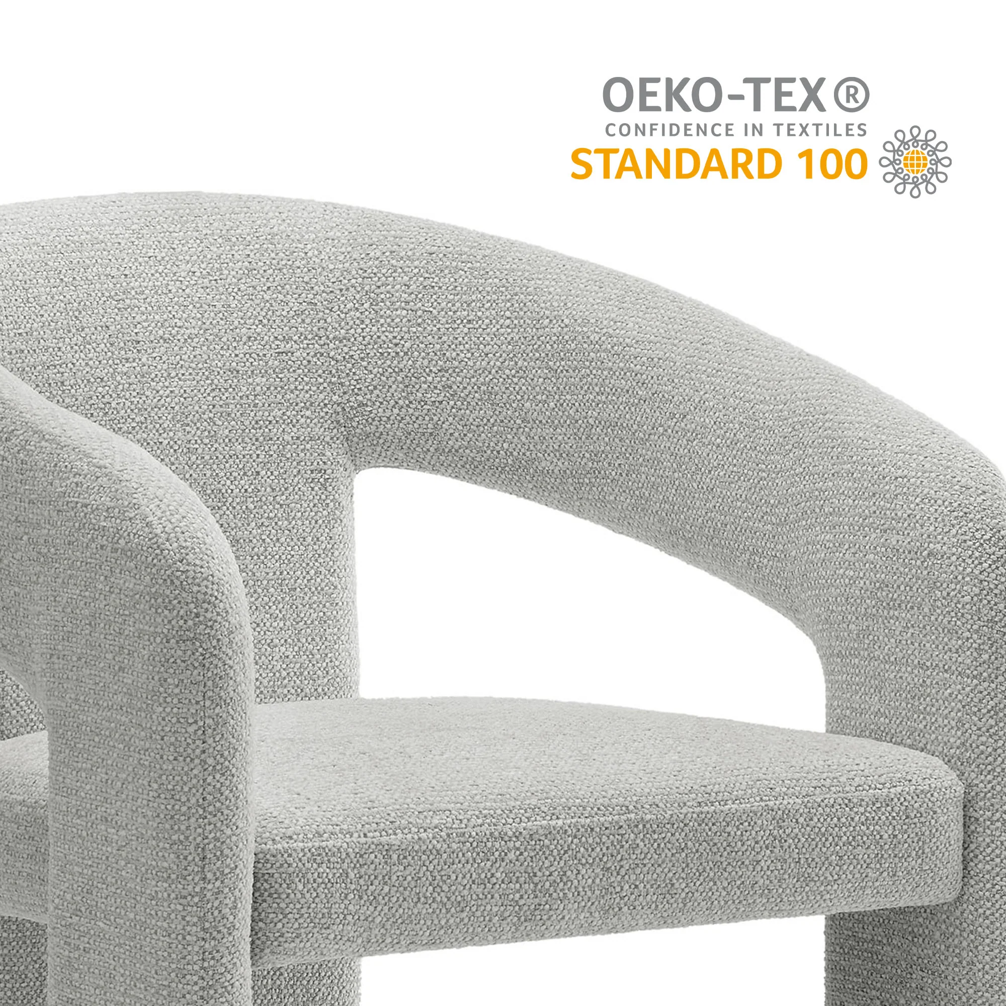 Oslo Barrel Fabric Upholstered Dining Accent Chair by Modway - Image 15