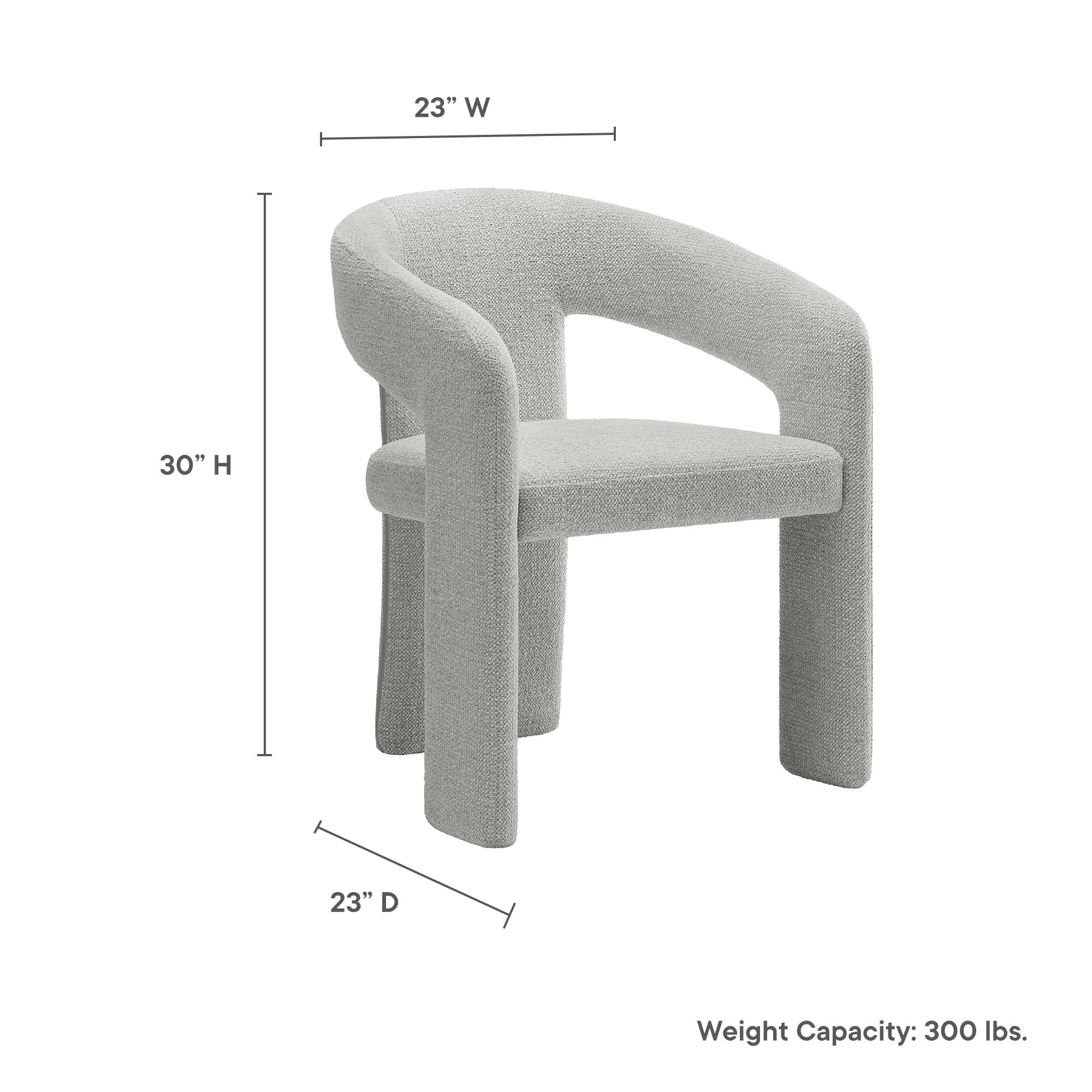 Oslo Barrel Fabric Upholstered Dining Accent Chair by Modway - Image 19