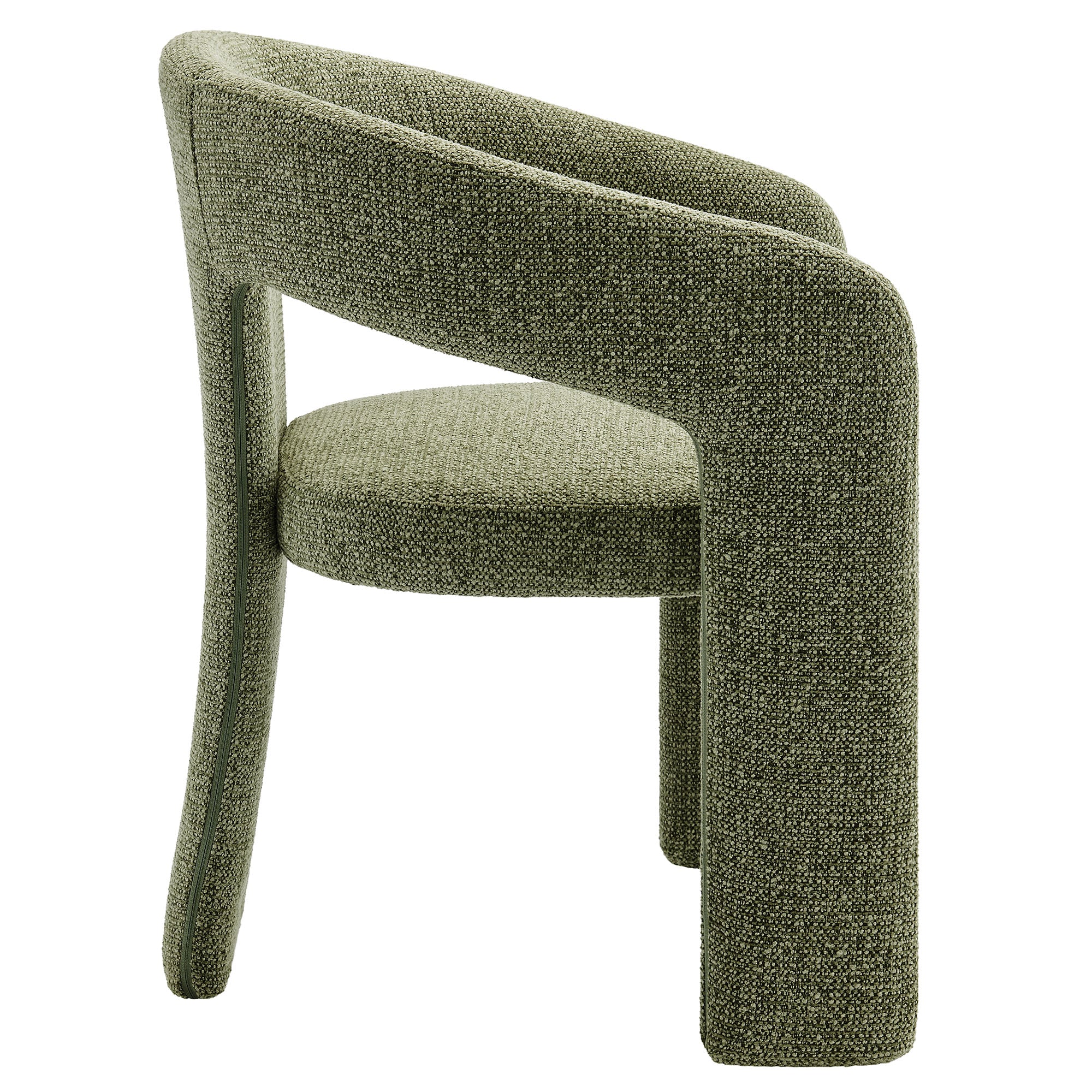 Oslo Barrel Fabric Upholstered Dining Accent Chair by Modway - Image 5