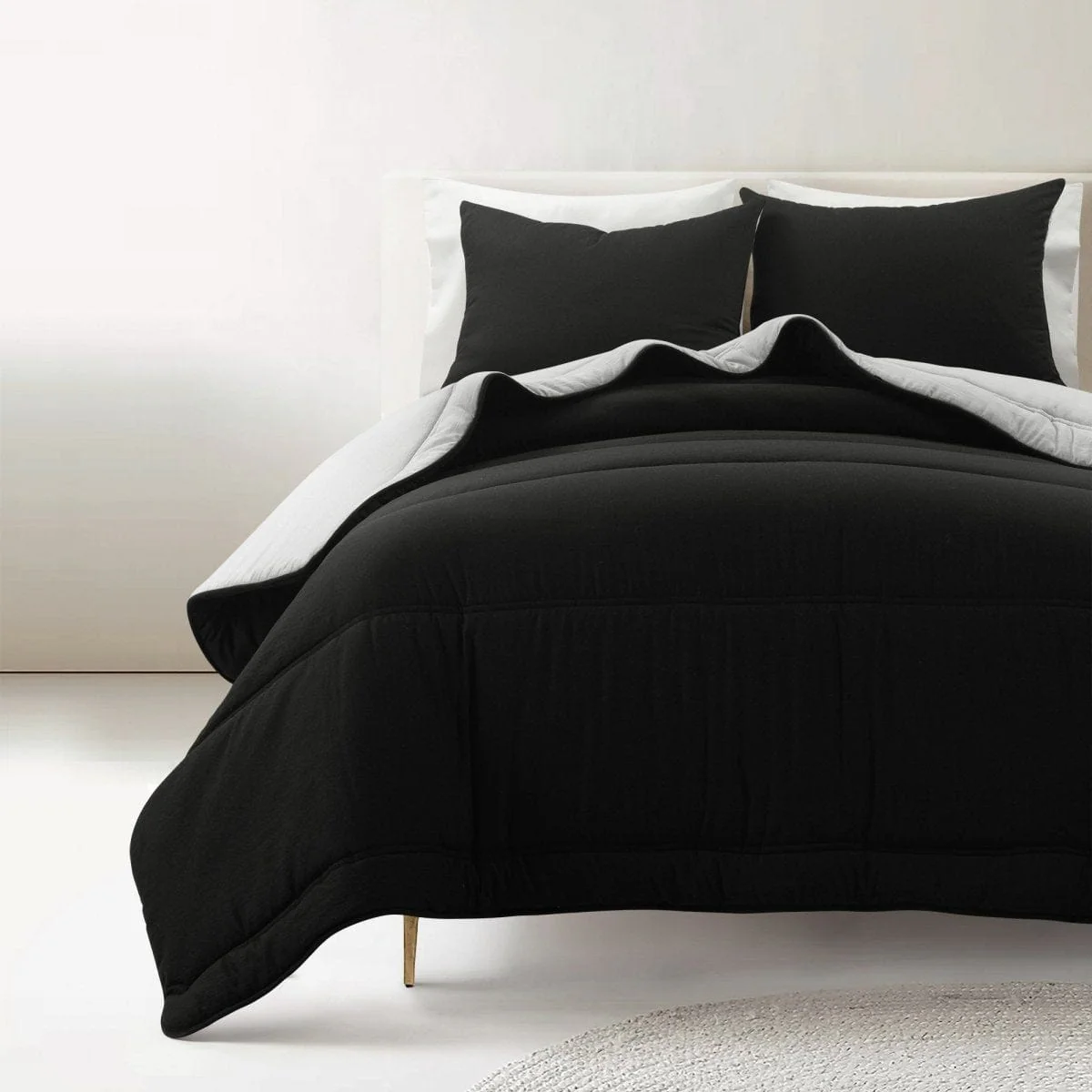 Oslo Soft Reversible Quilted Comforter Set - Image 2