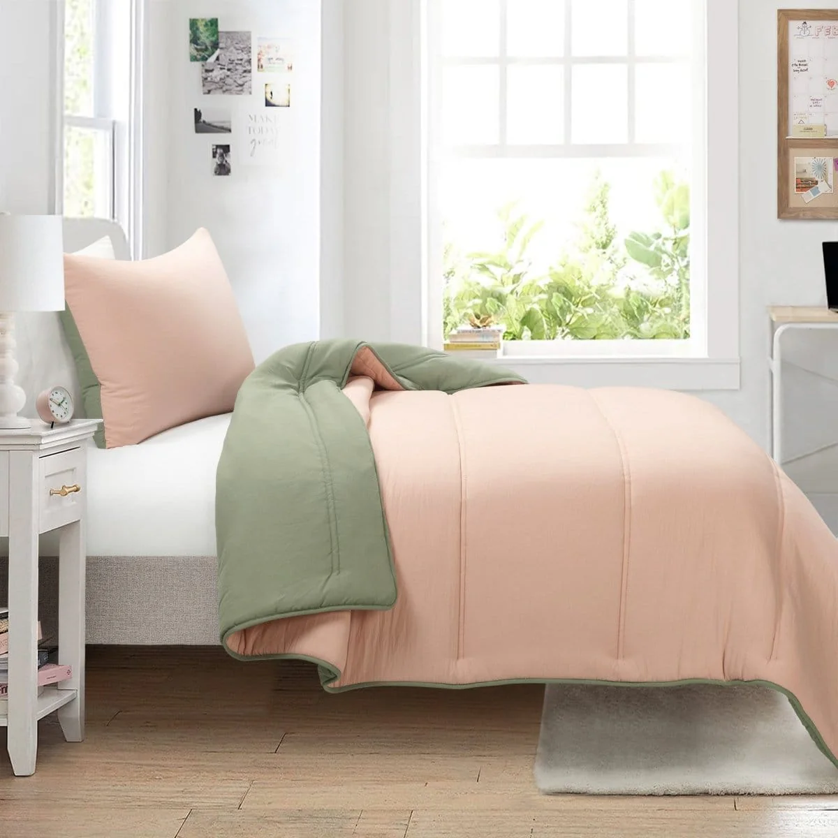 Oslo Soft Reversible Quilted Comforter Set - Image 3