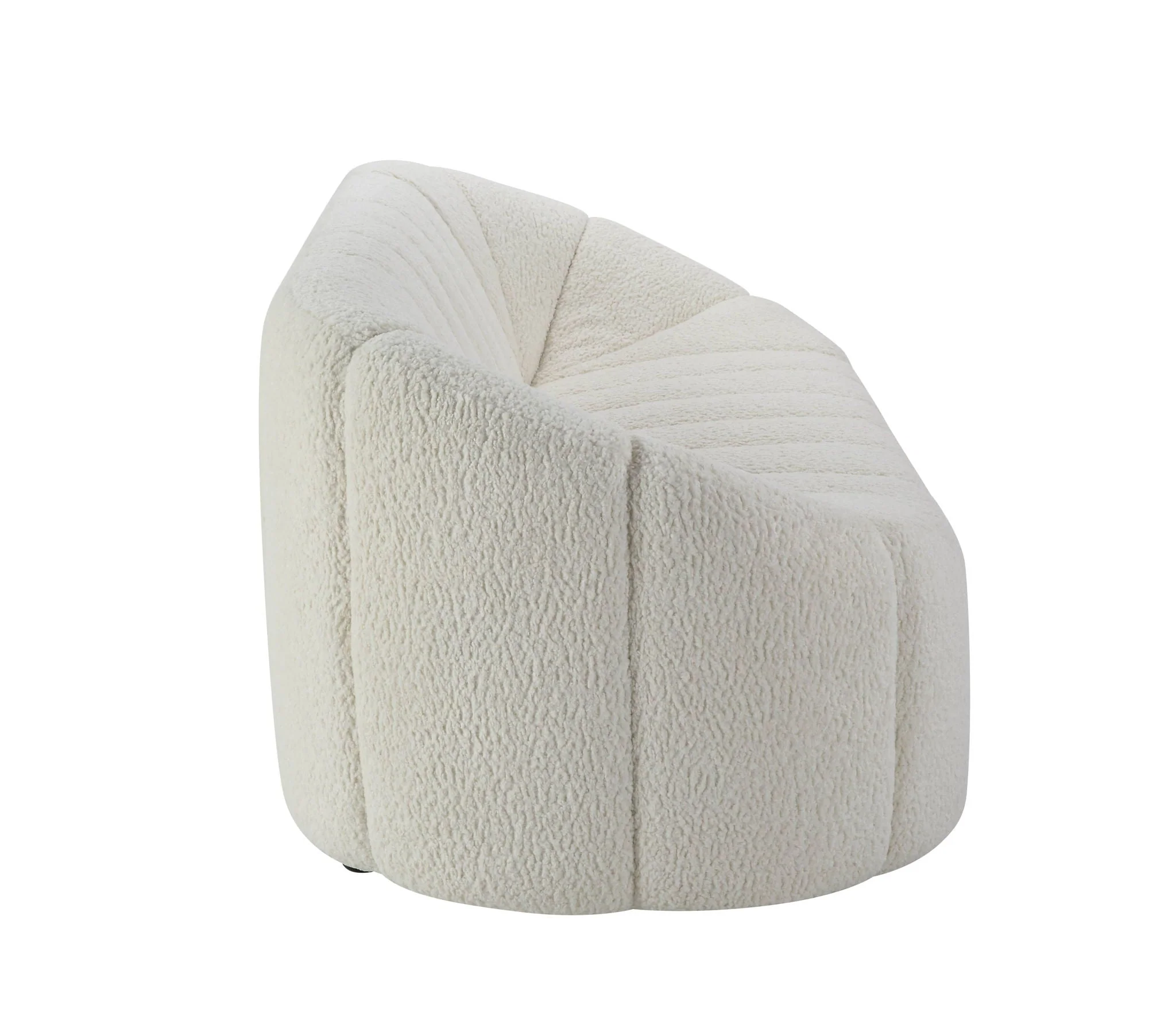 Osmash - Teddy Sherpa Sofa - White - Image 3