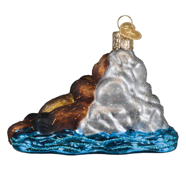 Otter With Pup Ornament - Image 3