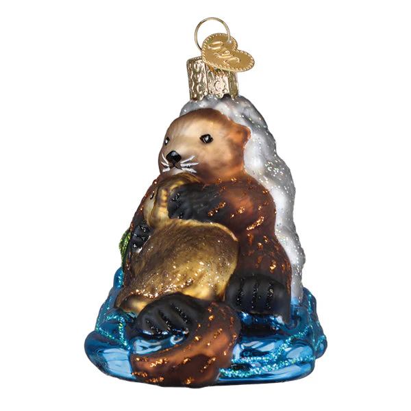 Otter With Pup Ornament - Image 4
