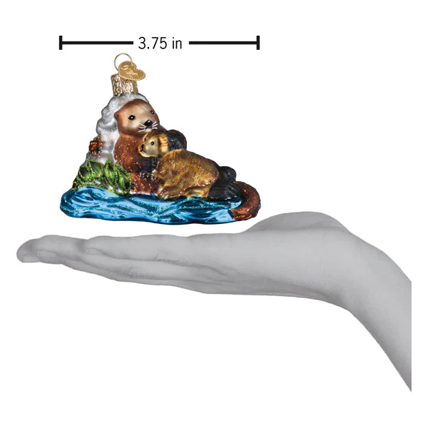Otter With Pup Ornament - Image 5