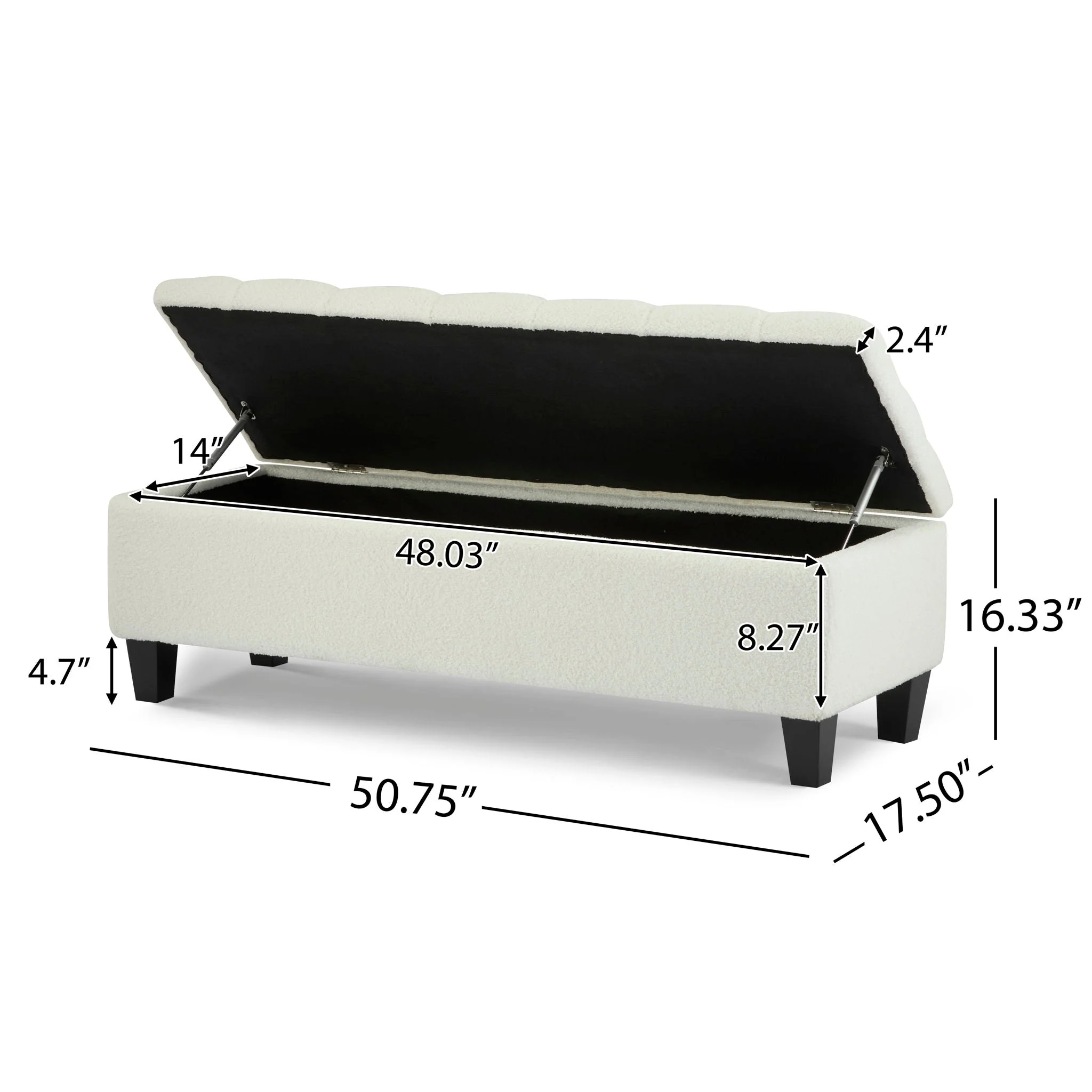 Ottoman Bench With Storage - Image 18